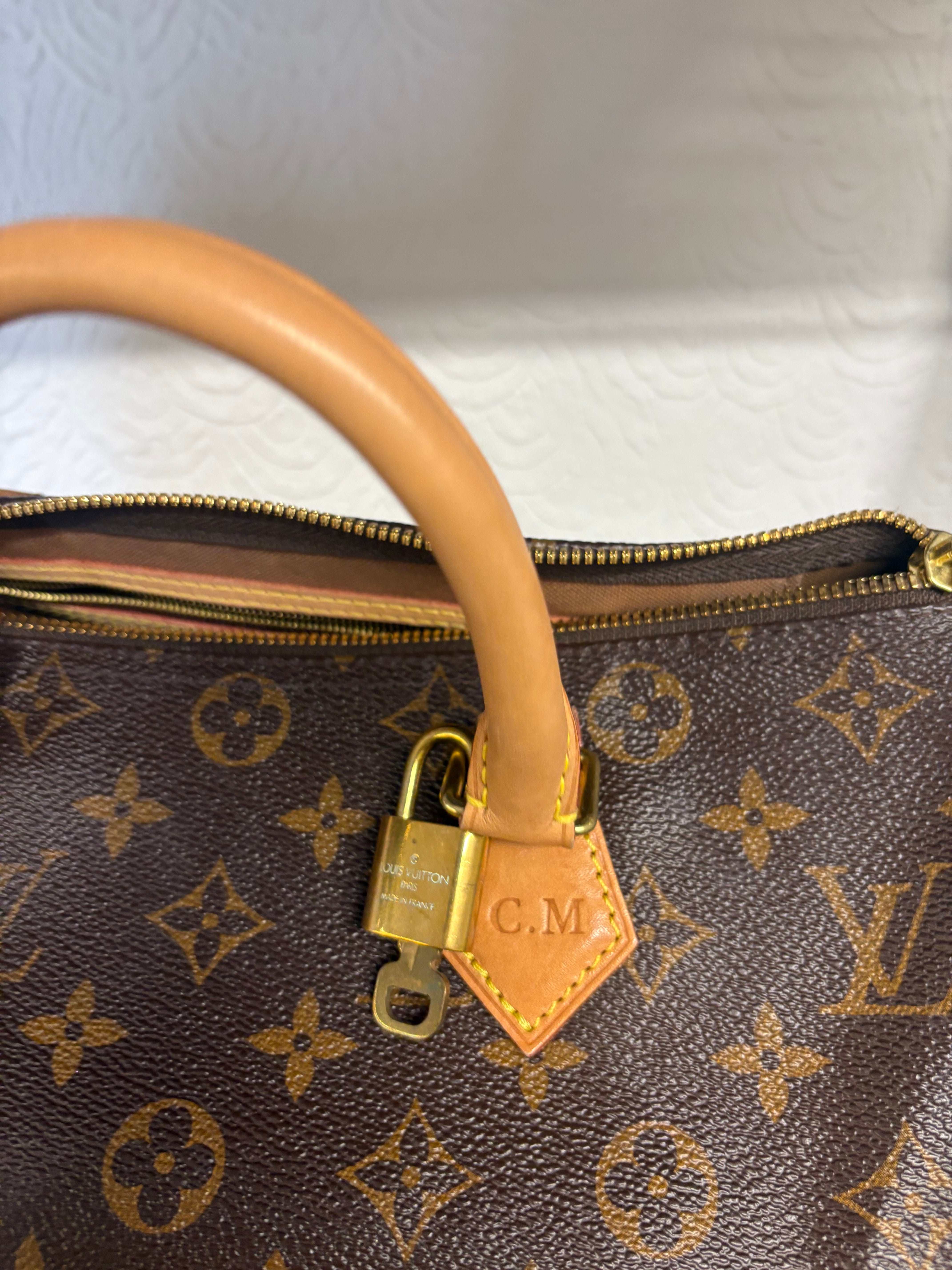 Louis vuitton speedy 30 monogram con bandolera CT2149