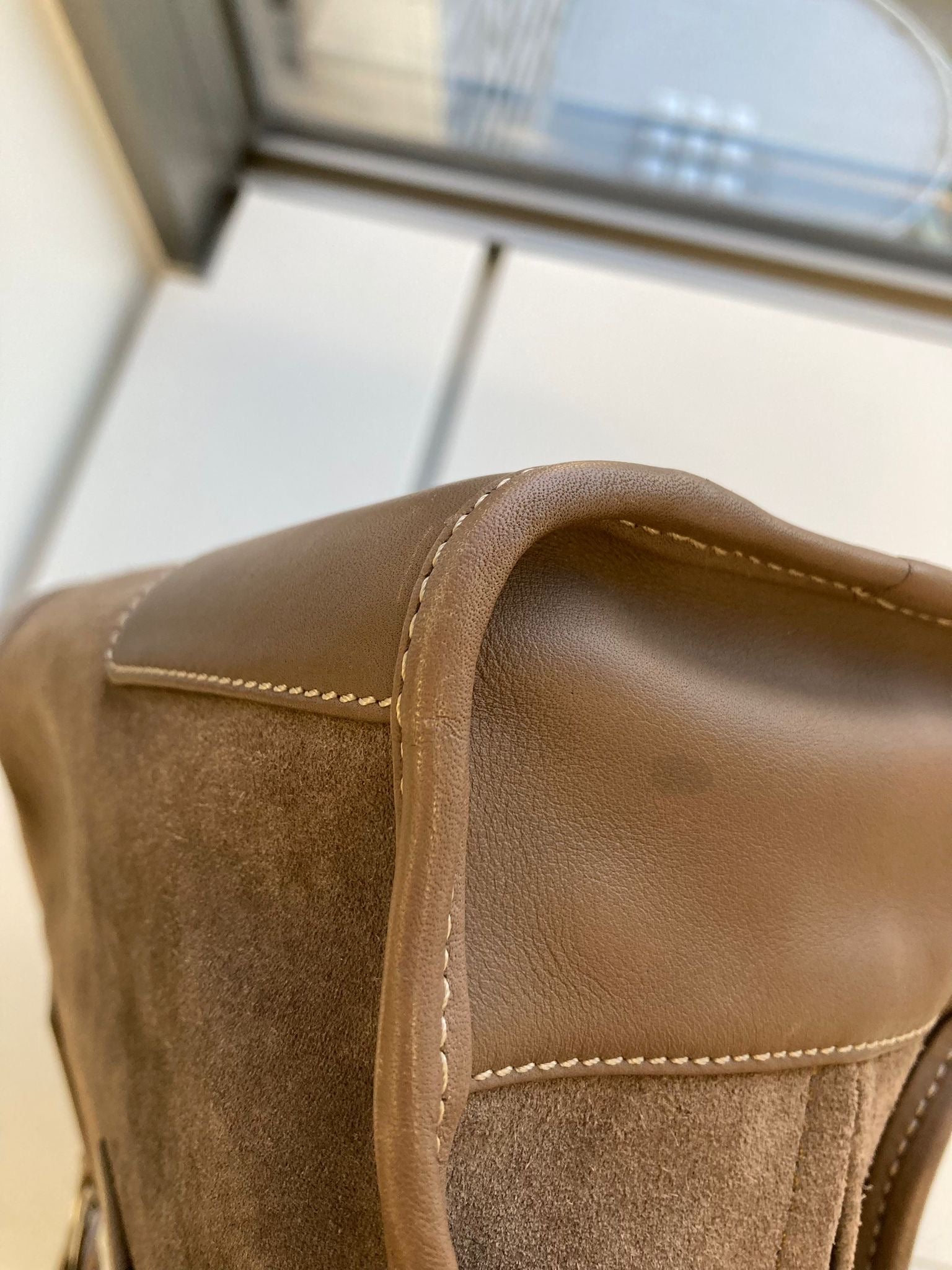 Amazona 29 Loewe marrón ante vintage