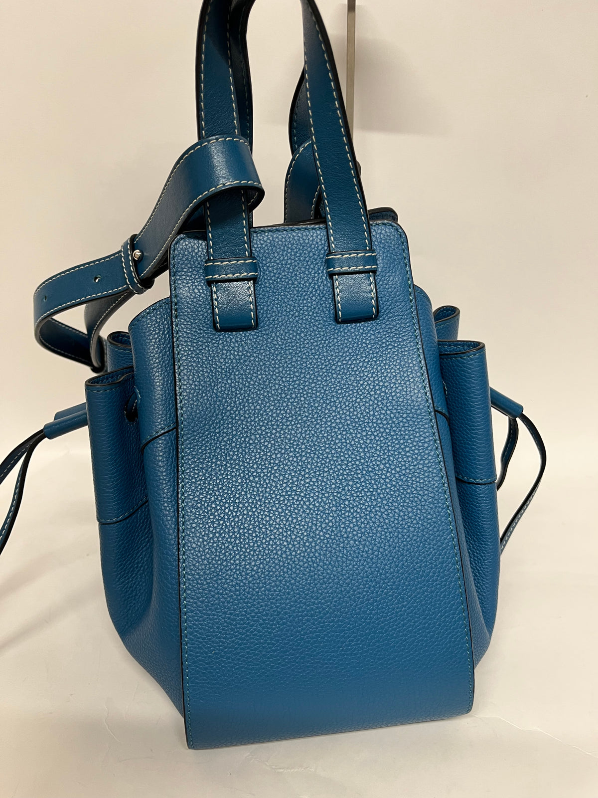 Loewe Hammock Small Piel Azul Lago