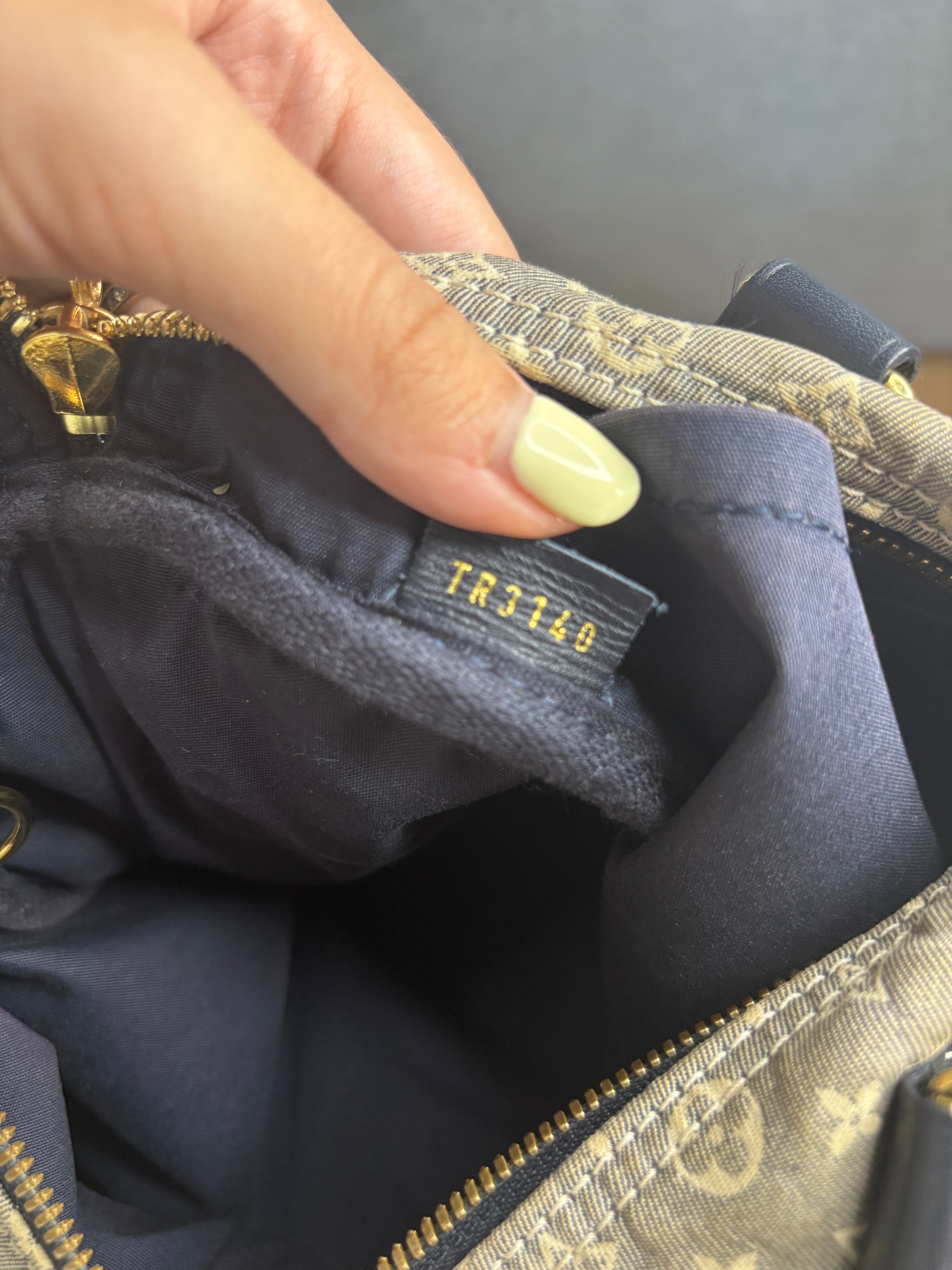 Louis Vuitton Speedy 30 Idylle Monogram Azul Marino – Bandolera 2WAY