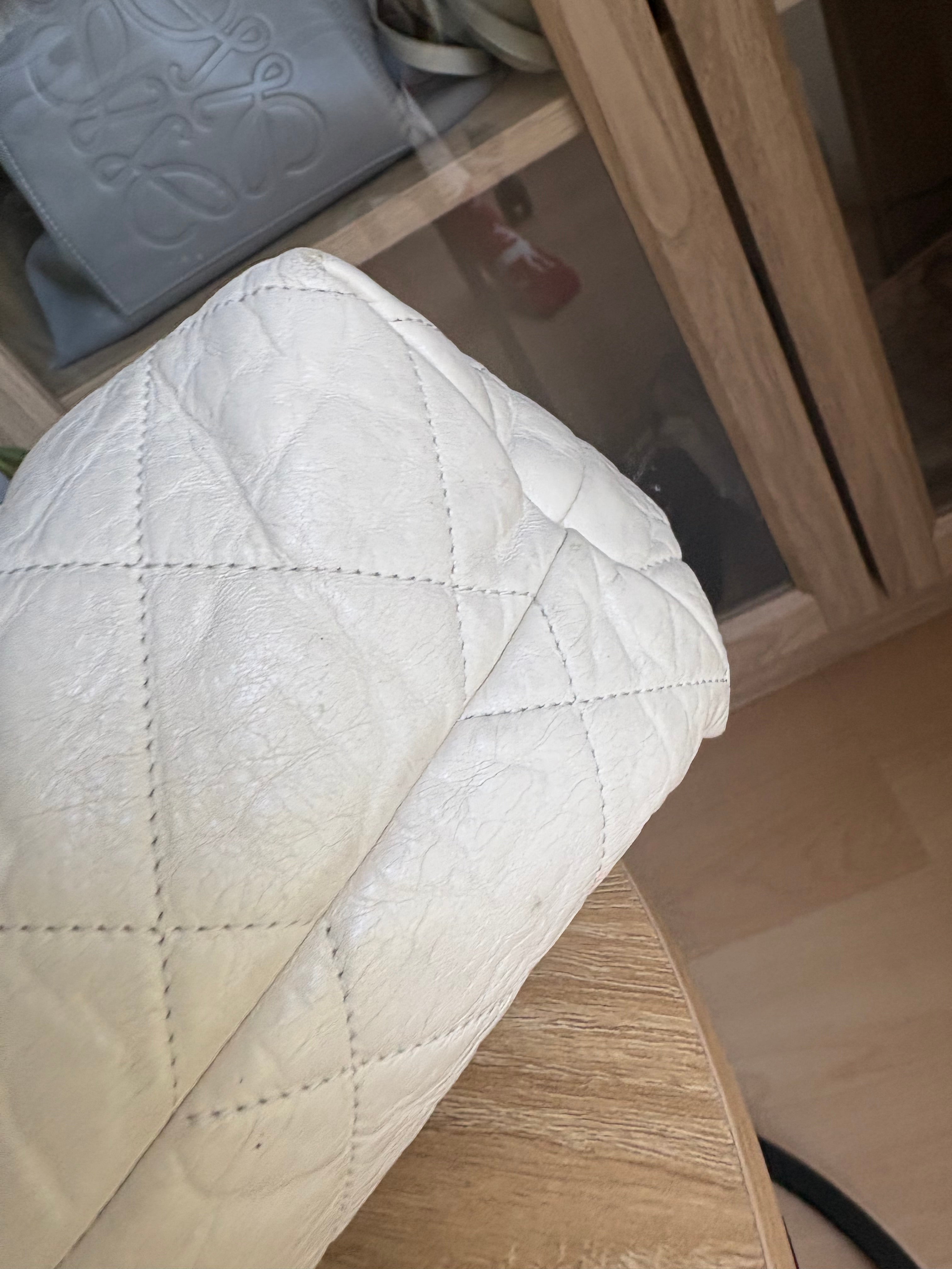 CHANEL - Reissue Accordion Flap blanco