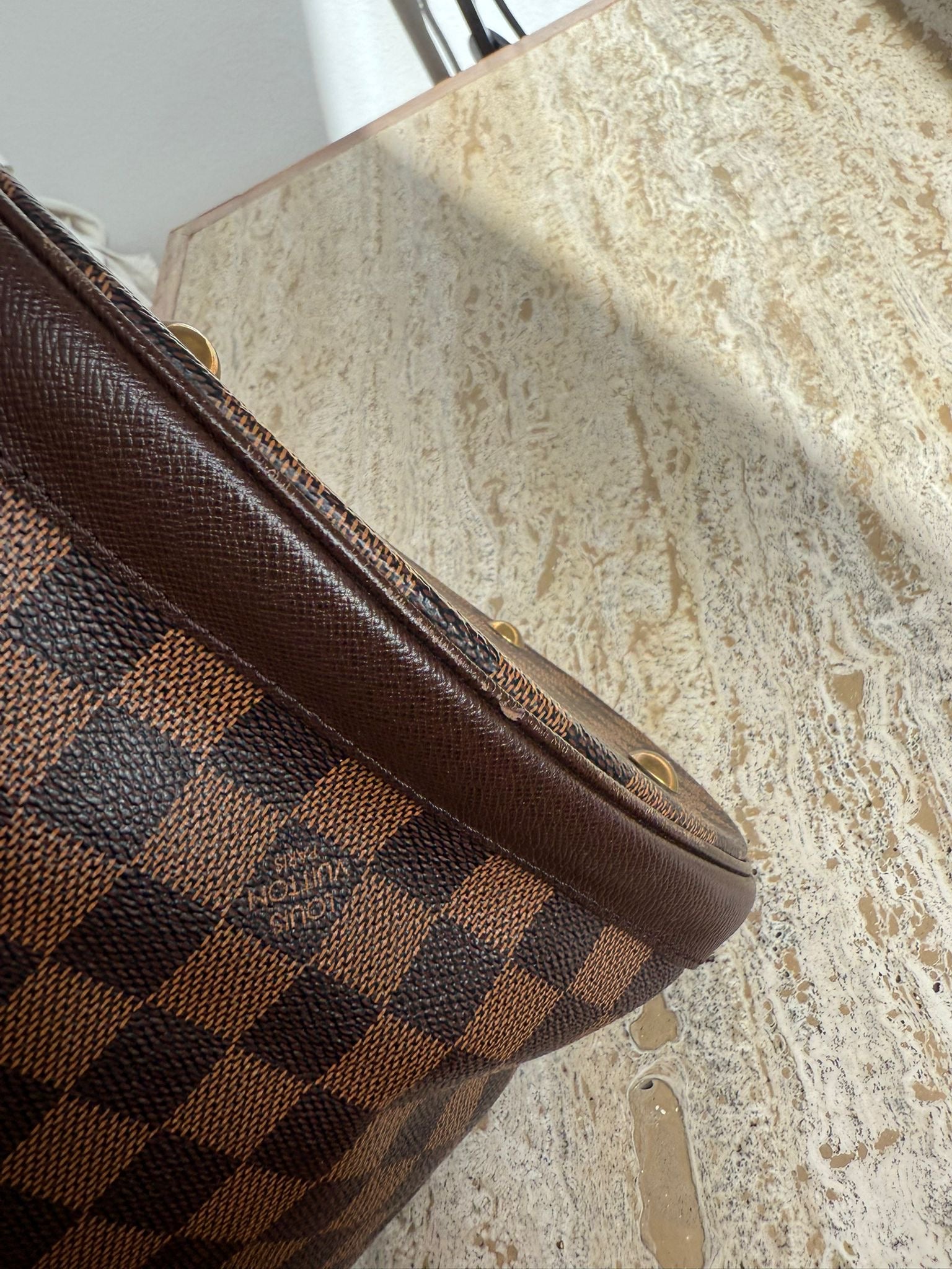 Louis Vuitton Marais Bucket con Pochette en Damier Ébène