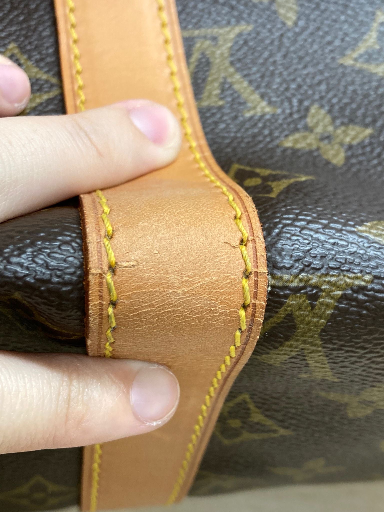 Louis Vuitton keepall 45 canvas monogram bandolera