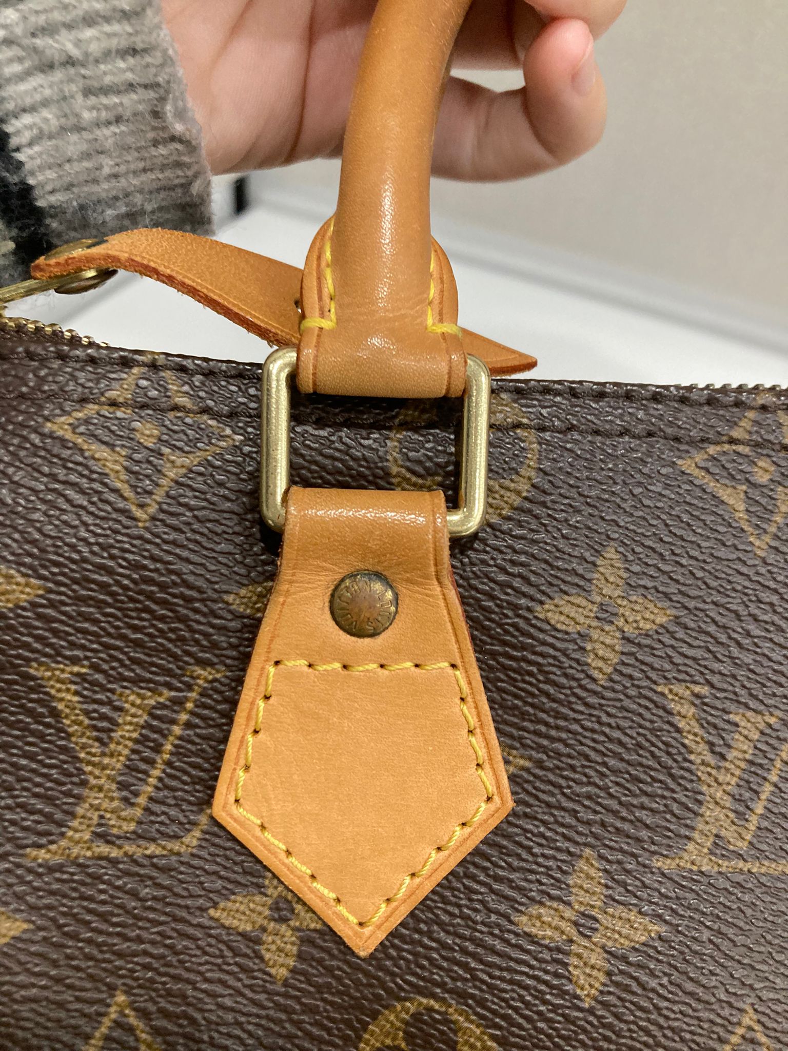 Louis Vuitton speedy 25 canvas monogram