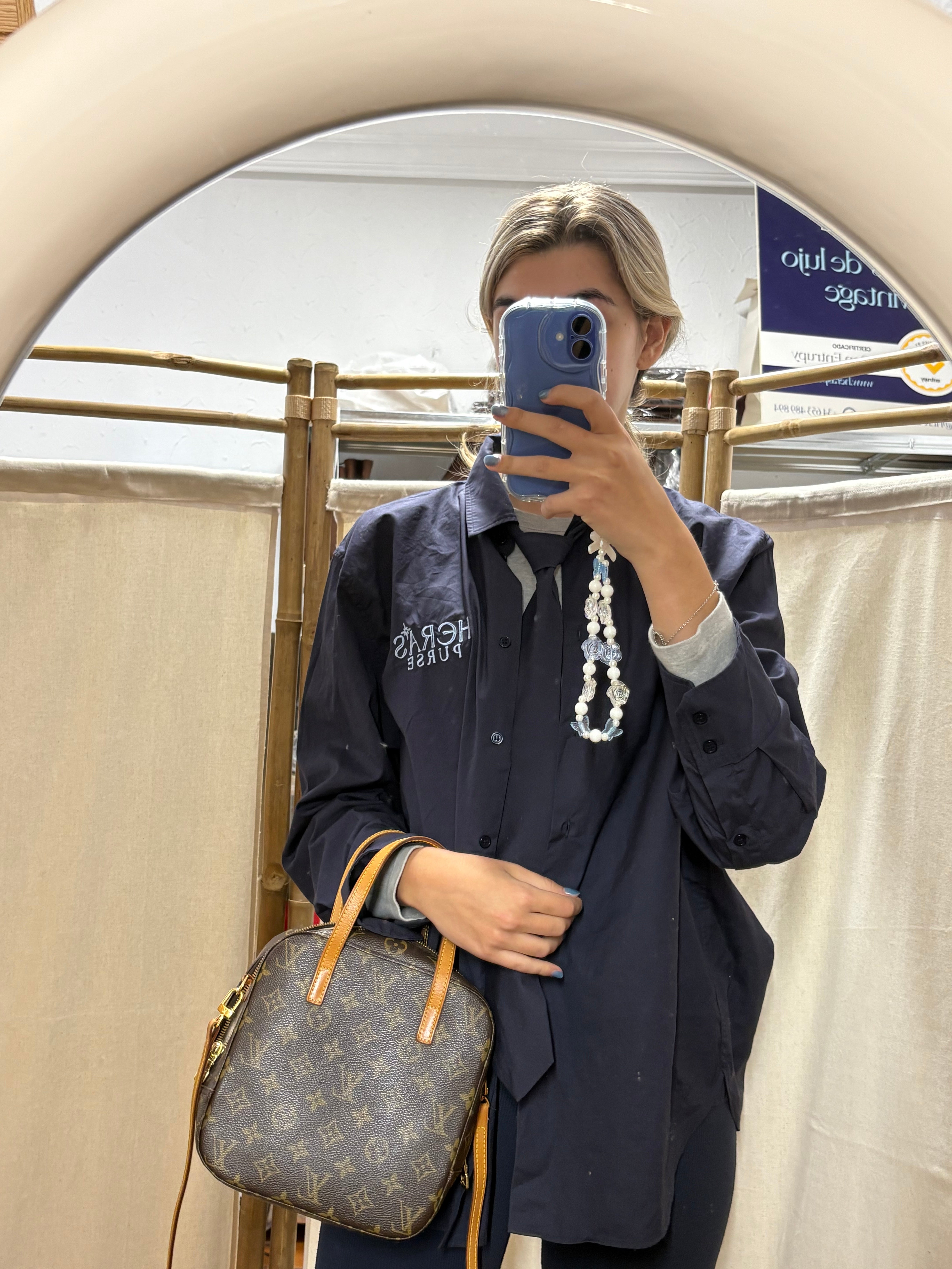 Louis Vuitton Spontini Monogram Canvas Bandolera
