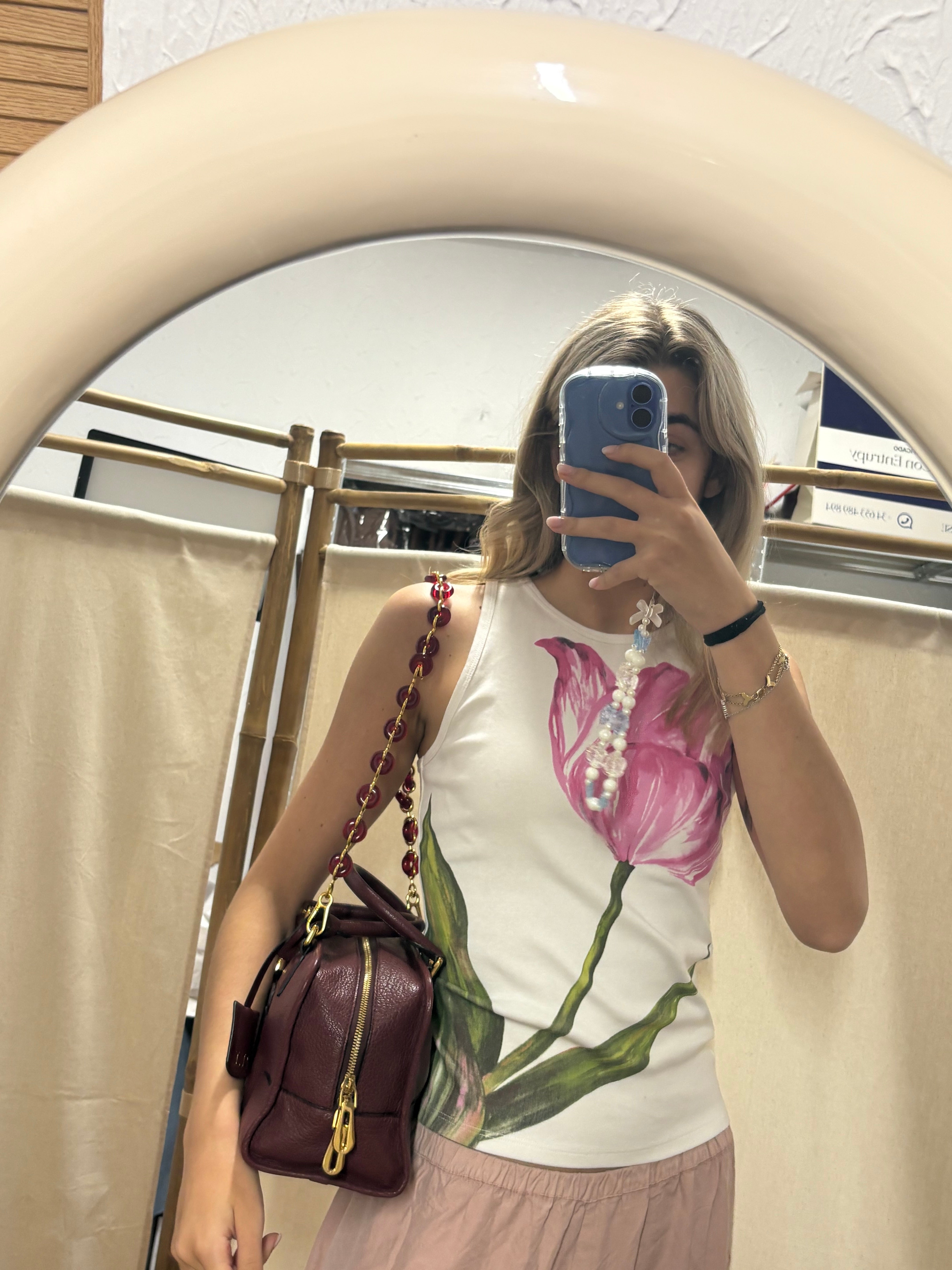 Loewe amazona burdeos 28 con 2 bandoleras