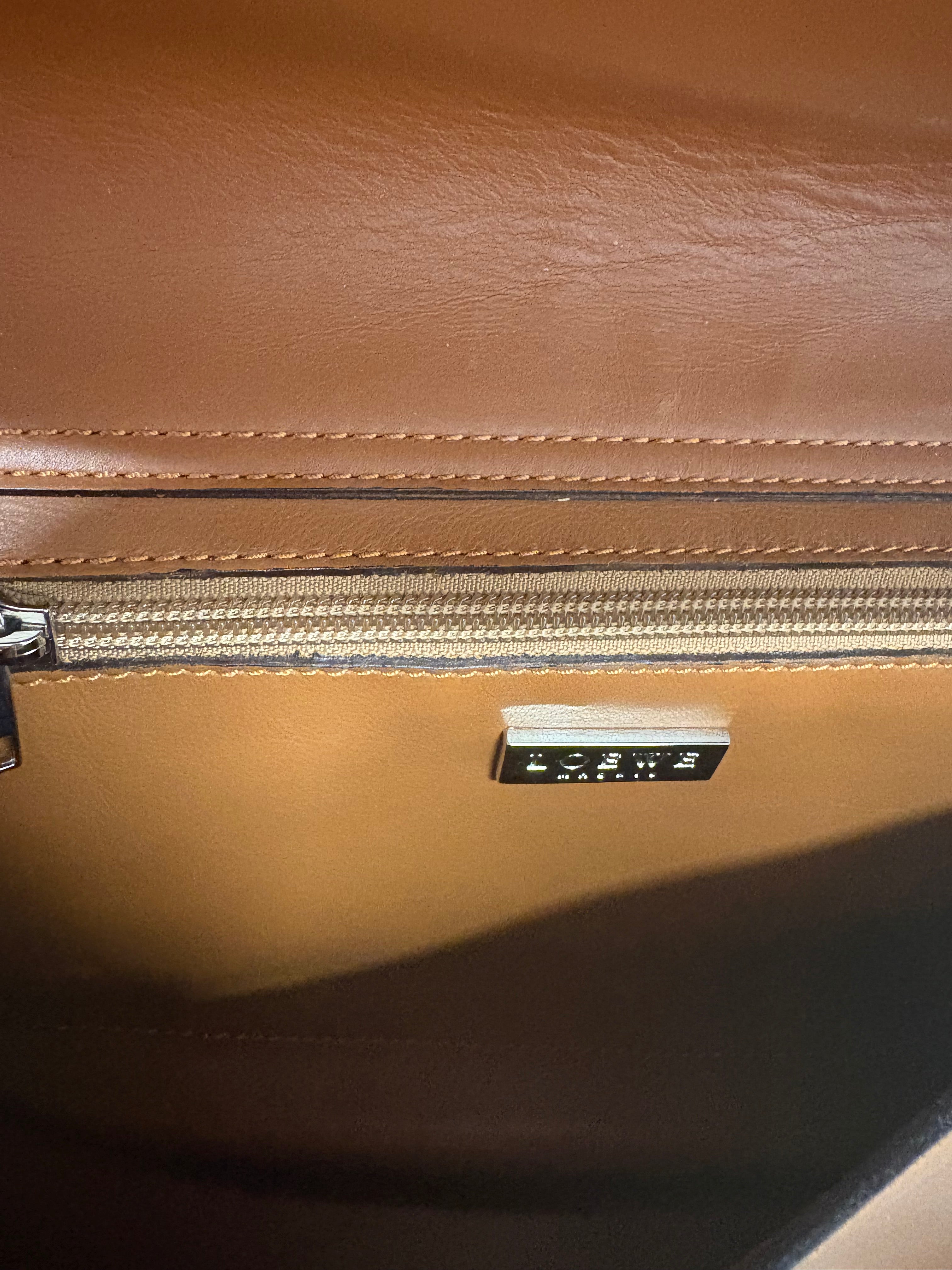 Loewe bandolera camel vintage