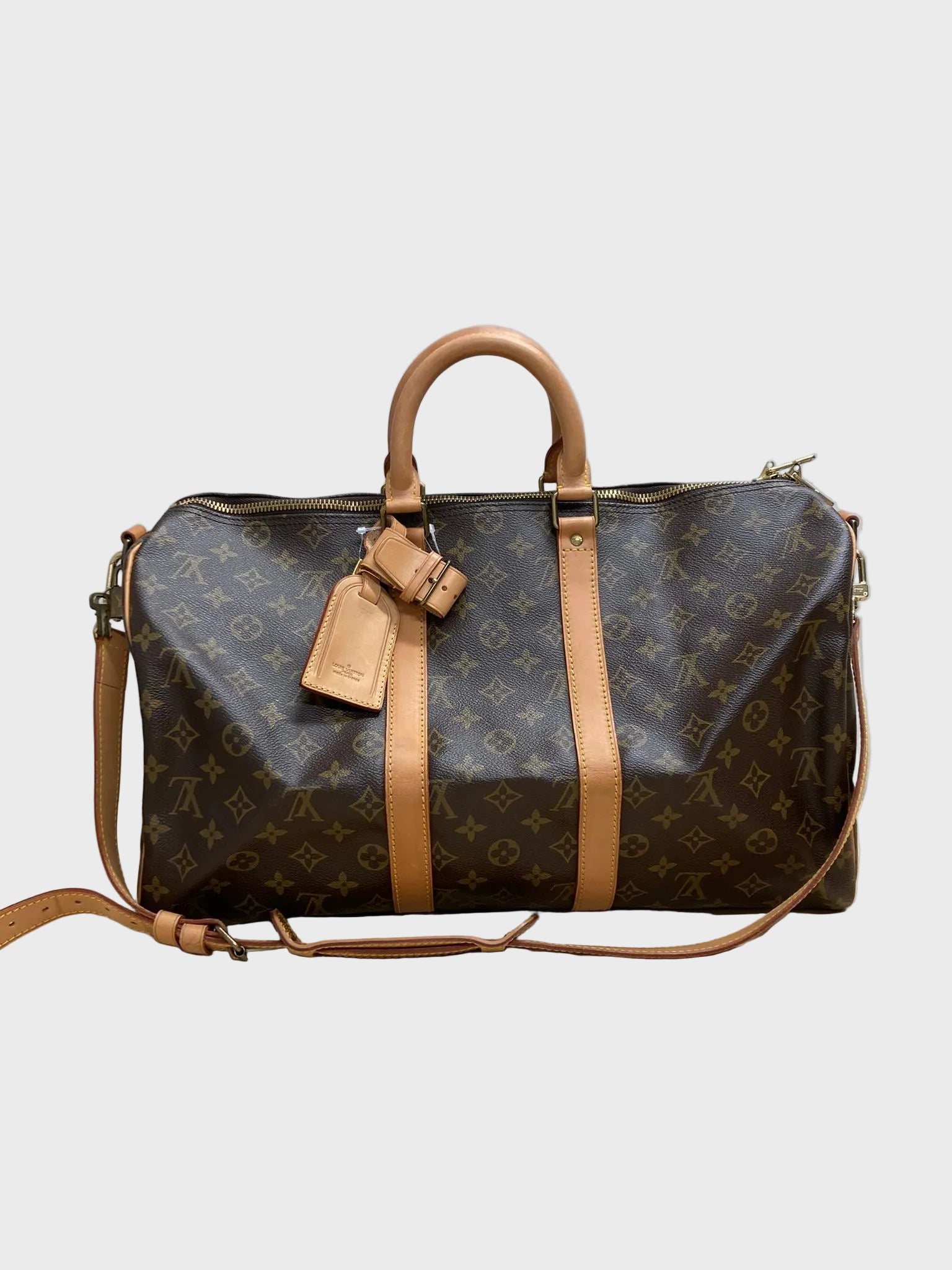 Louis Vuitton keepall 45 canvas monogram bandolera