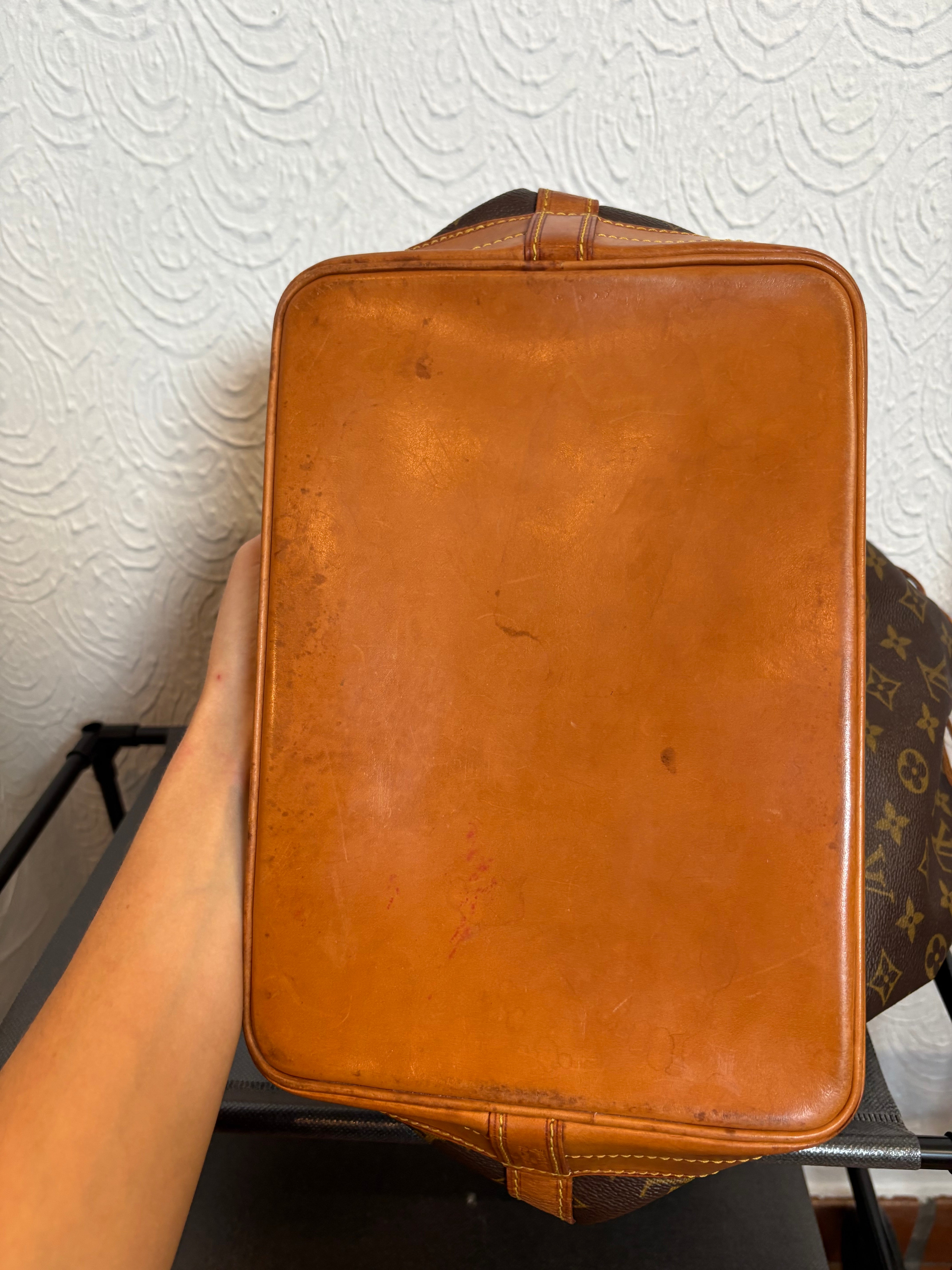 Louis Vuitton noè clásico vintage canvas monogram