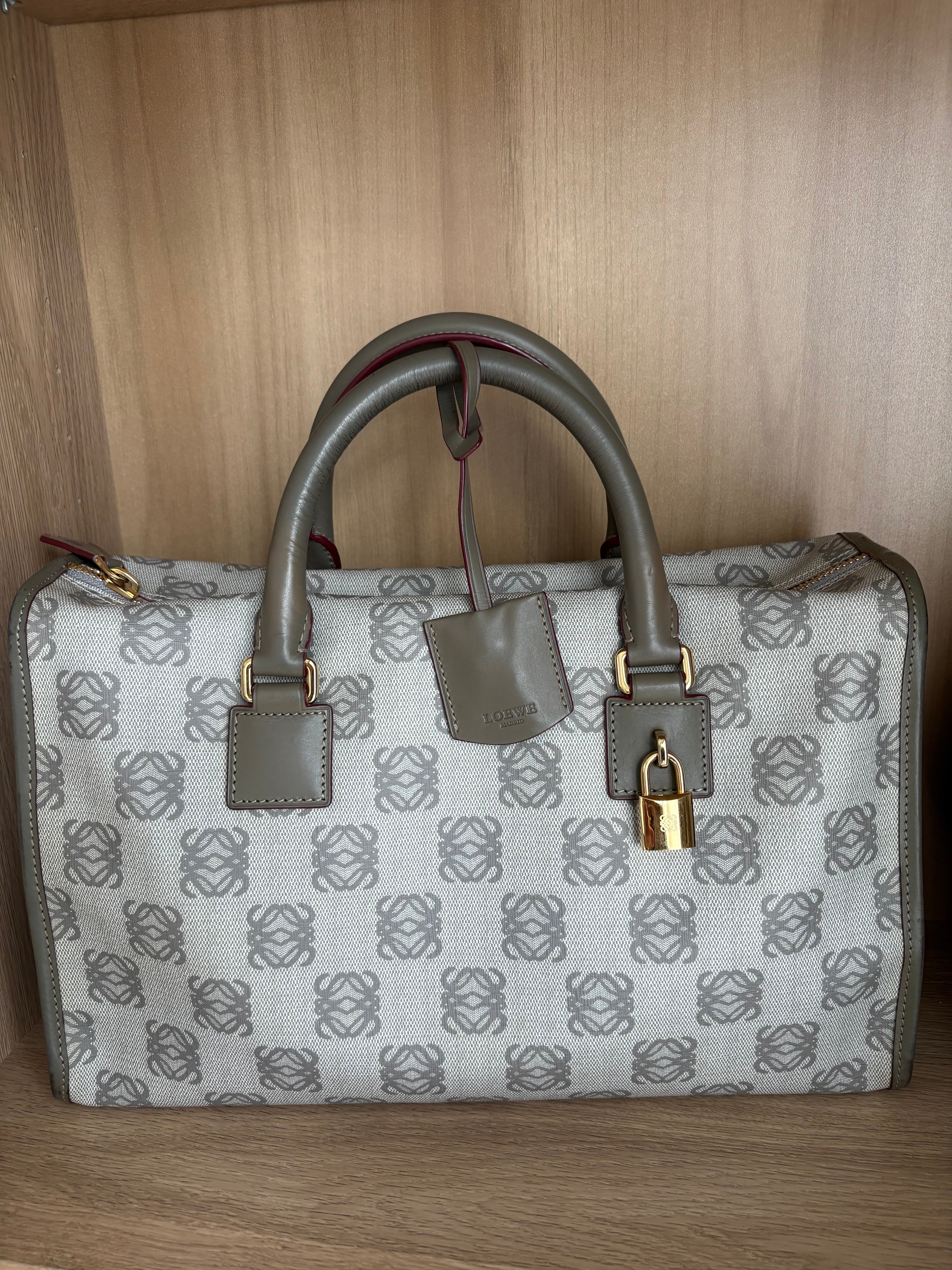 Loewe Amazona 35 en Verde Caqui – Vintage