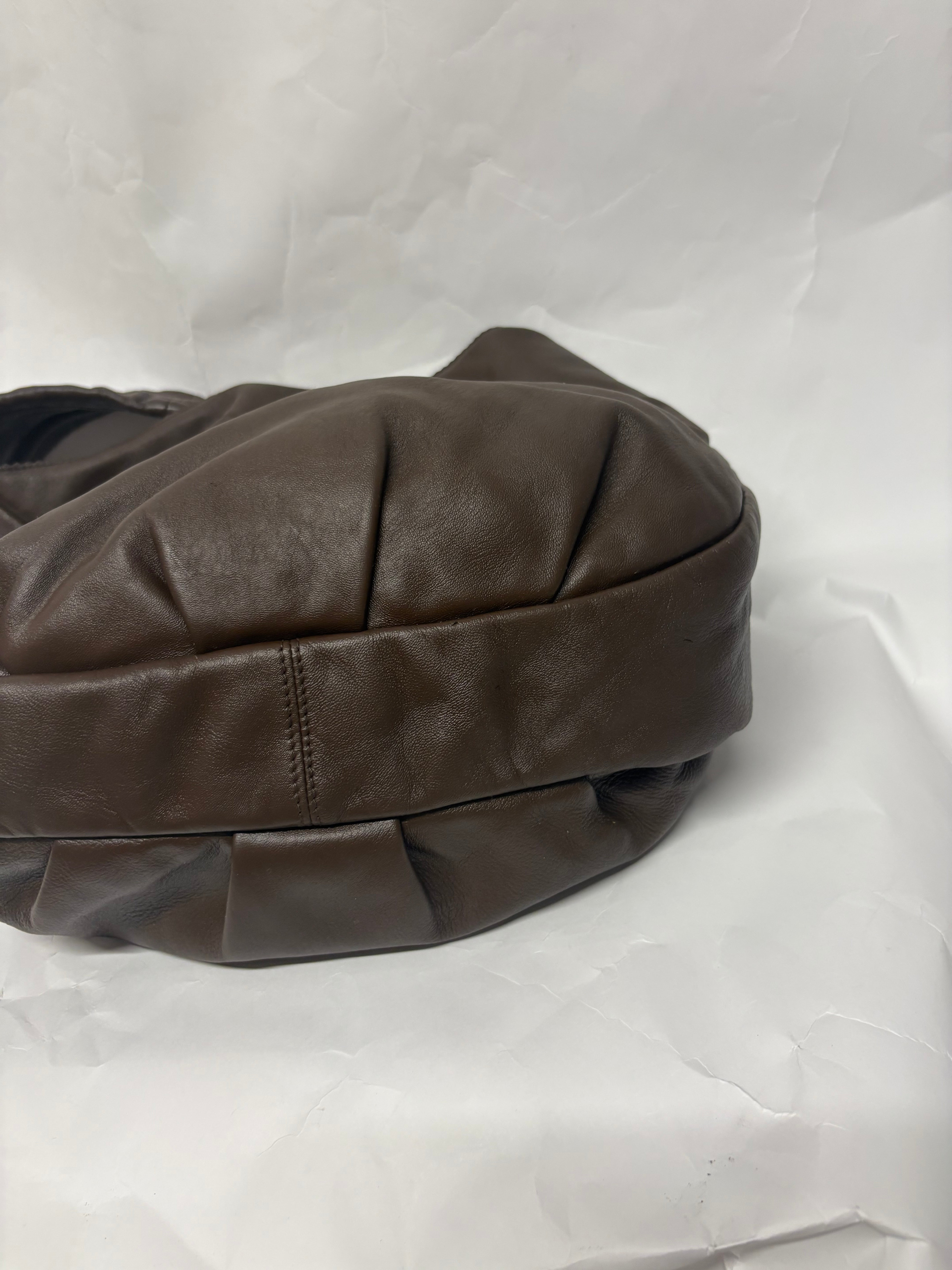 Loewe hobo vintage marron con cartera incluida