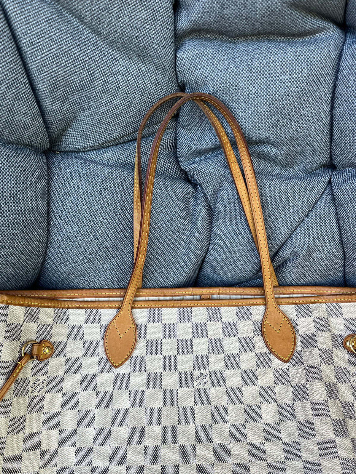 Louis Vuitton Neverfull MM Damier Azur