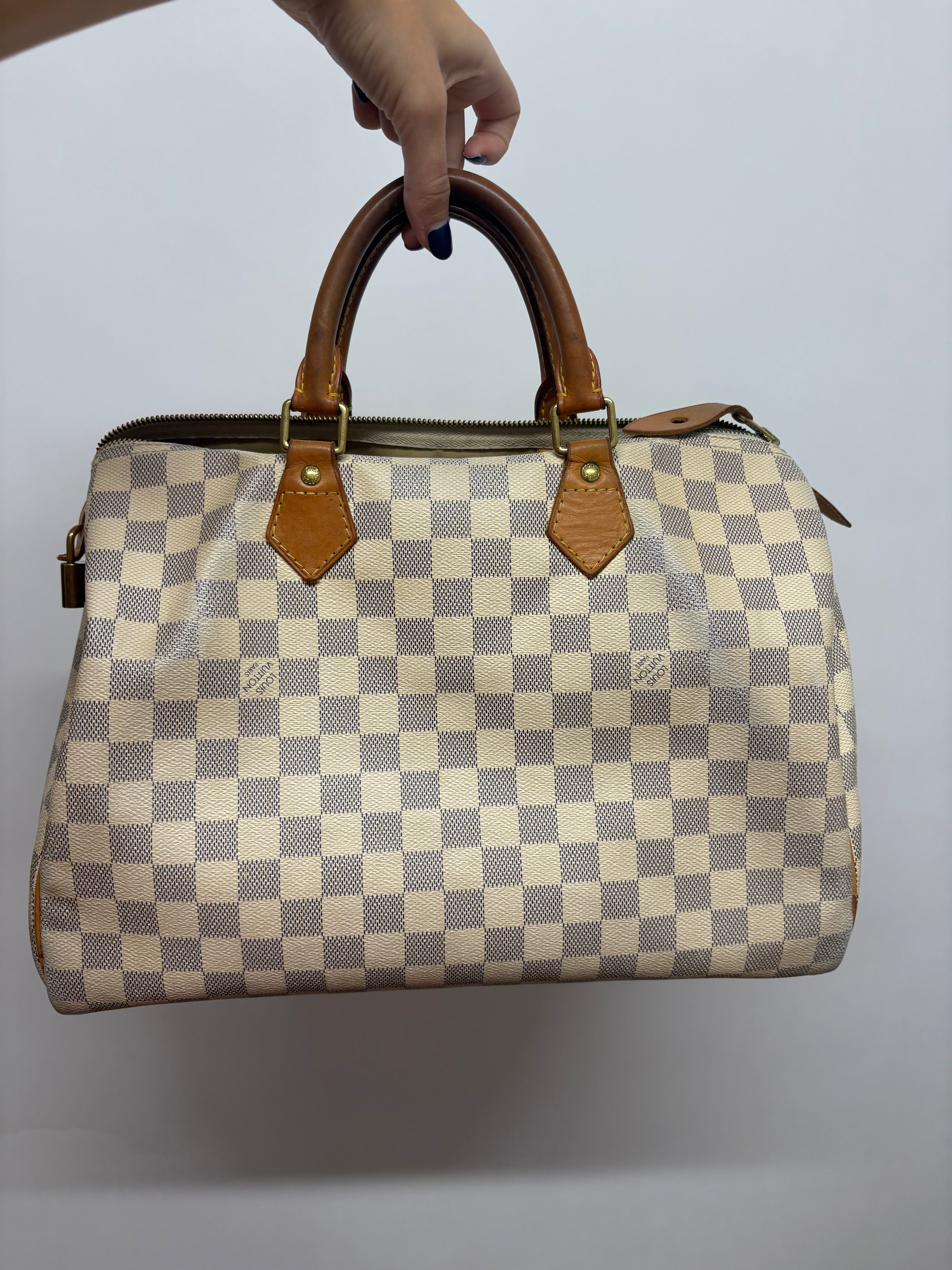 Louis Vuitton Speedy 35 en Damier Azur