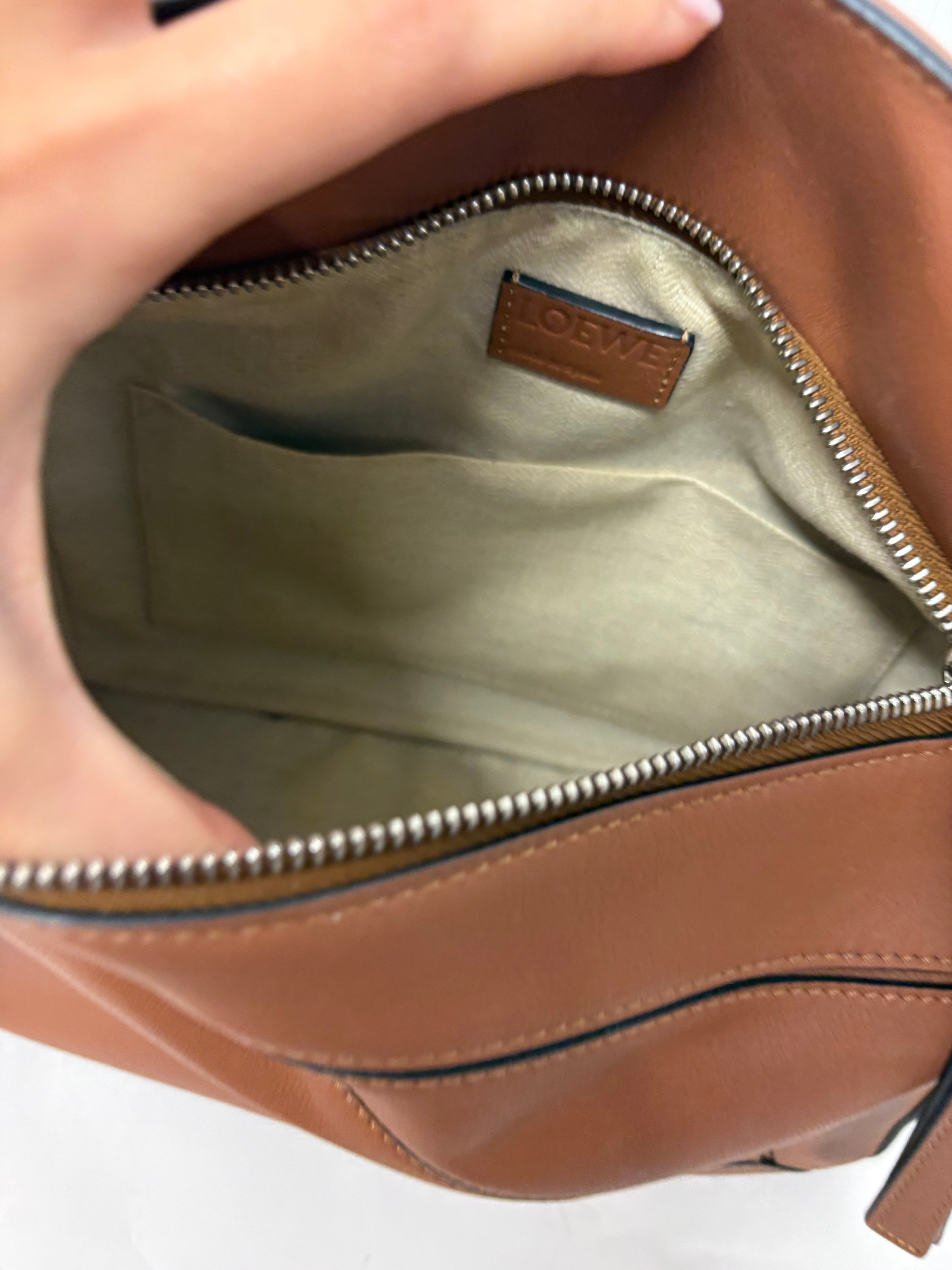 Loewe puzzle small pequeño camel marrón