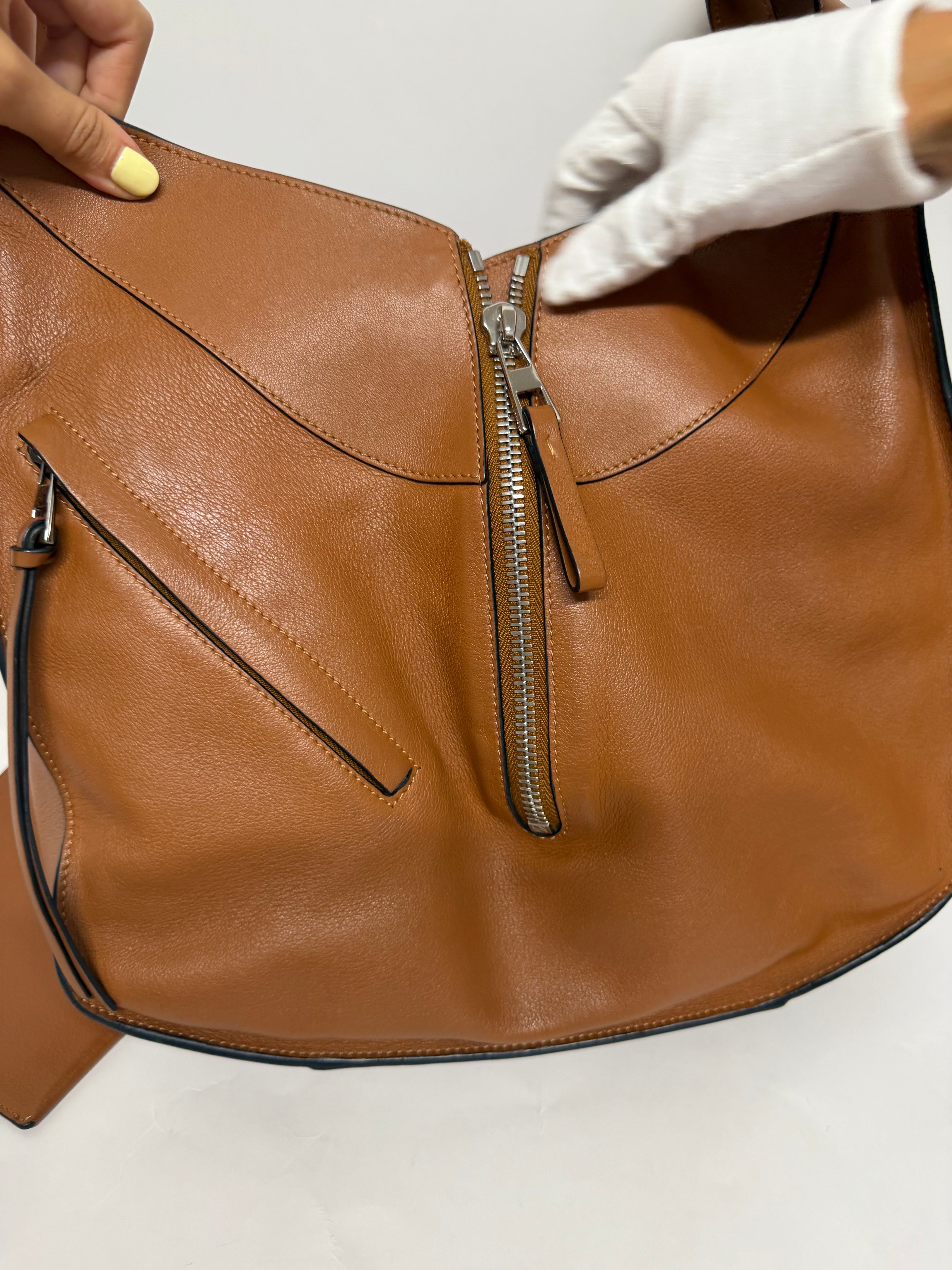 Loewe Hammock Bag Grande Camel con Pouch
