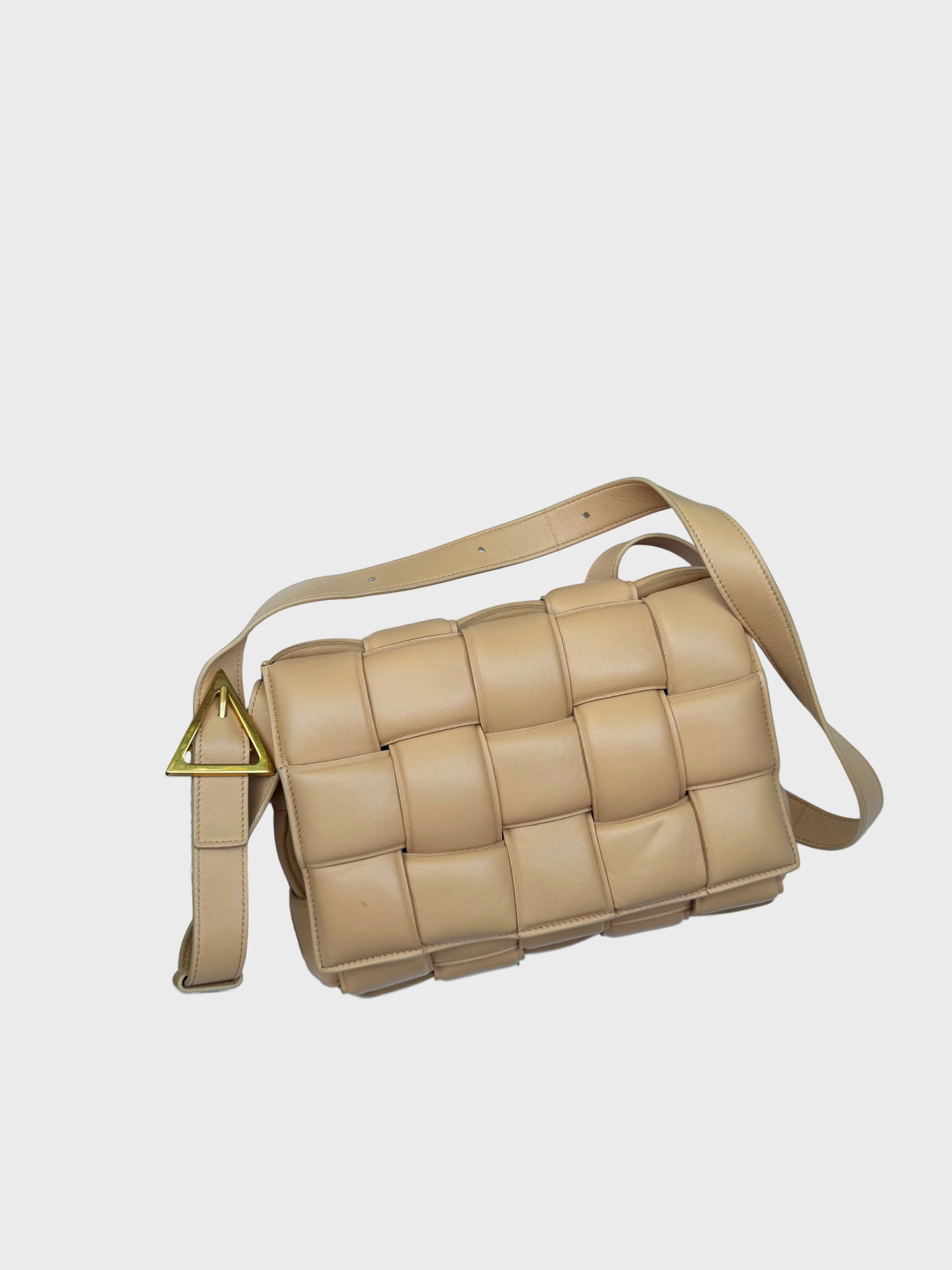 Bottega Veneta Cassette Intrecciato Nude/Beige