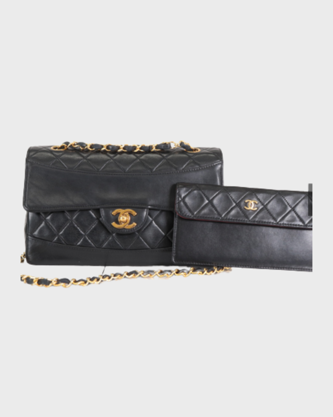 Chanel timeless classic flap 23 con monedero