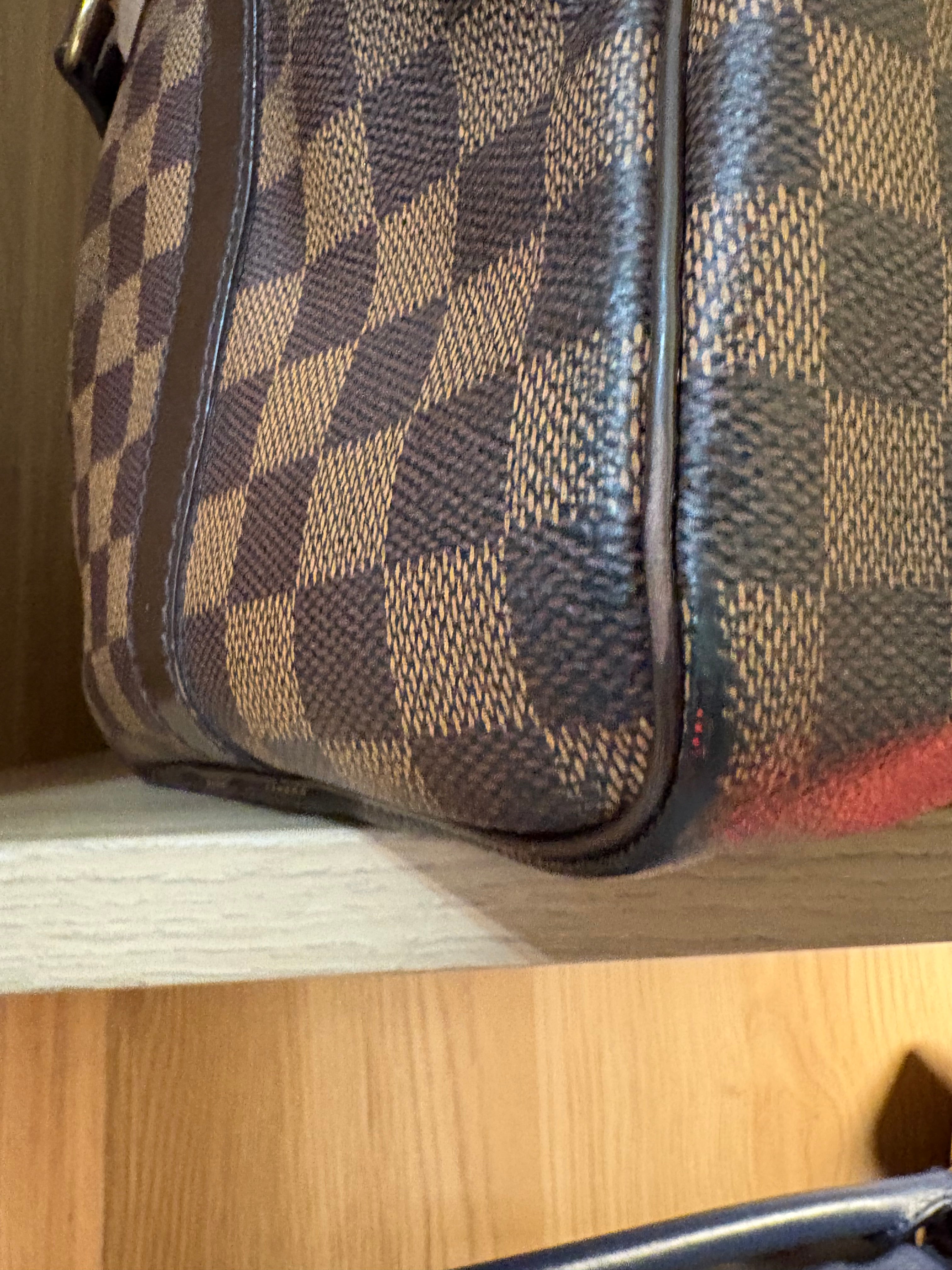 Louis Vuitton Speedy 30 Damier Ebene Bandolera