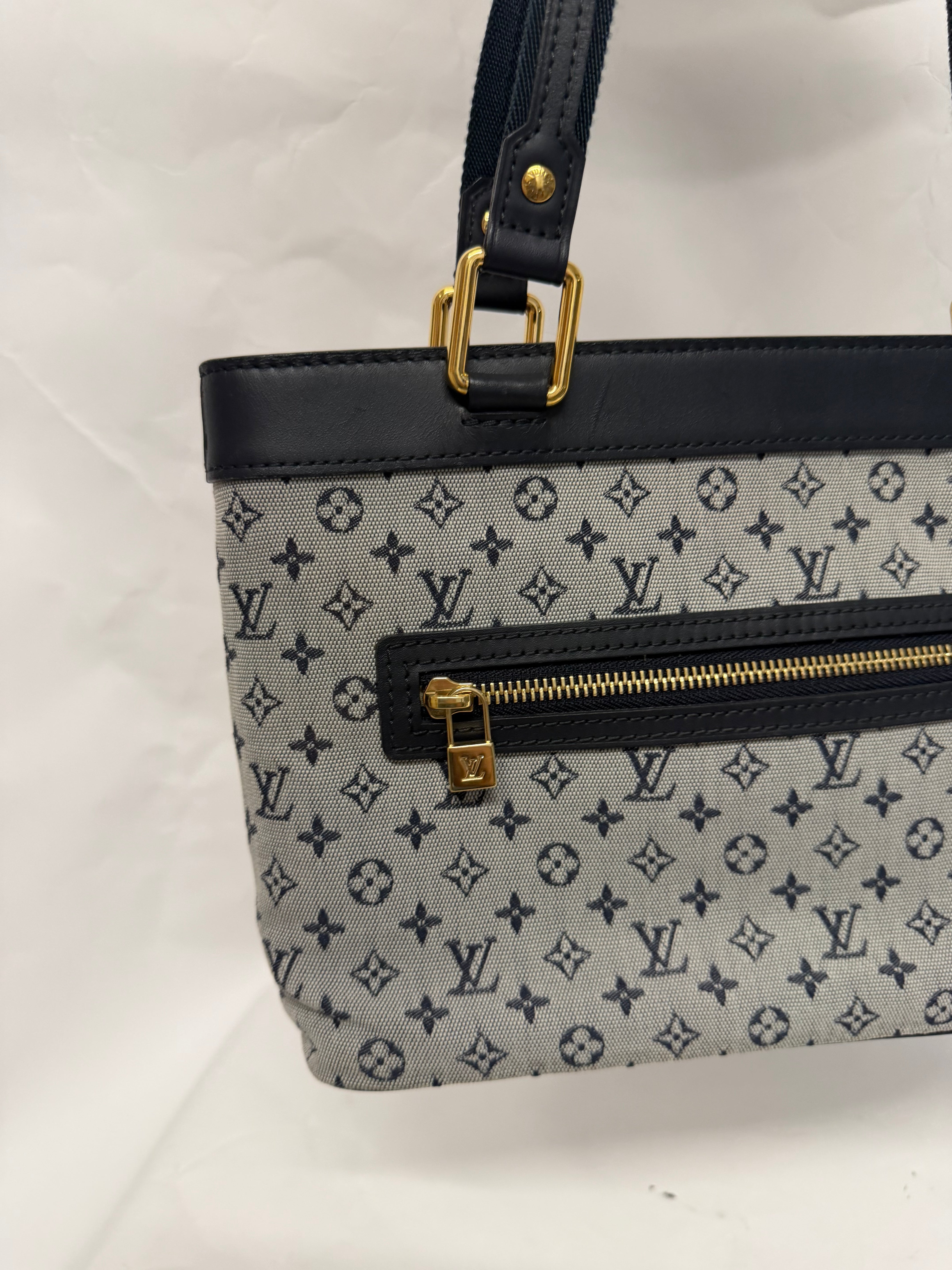 Louis Vuitton Mini Lin Lucille PM Navy
