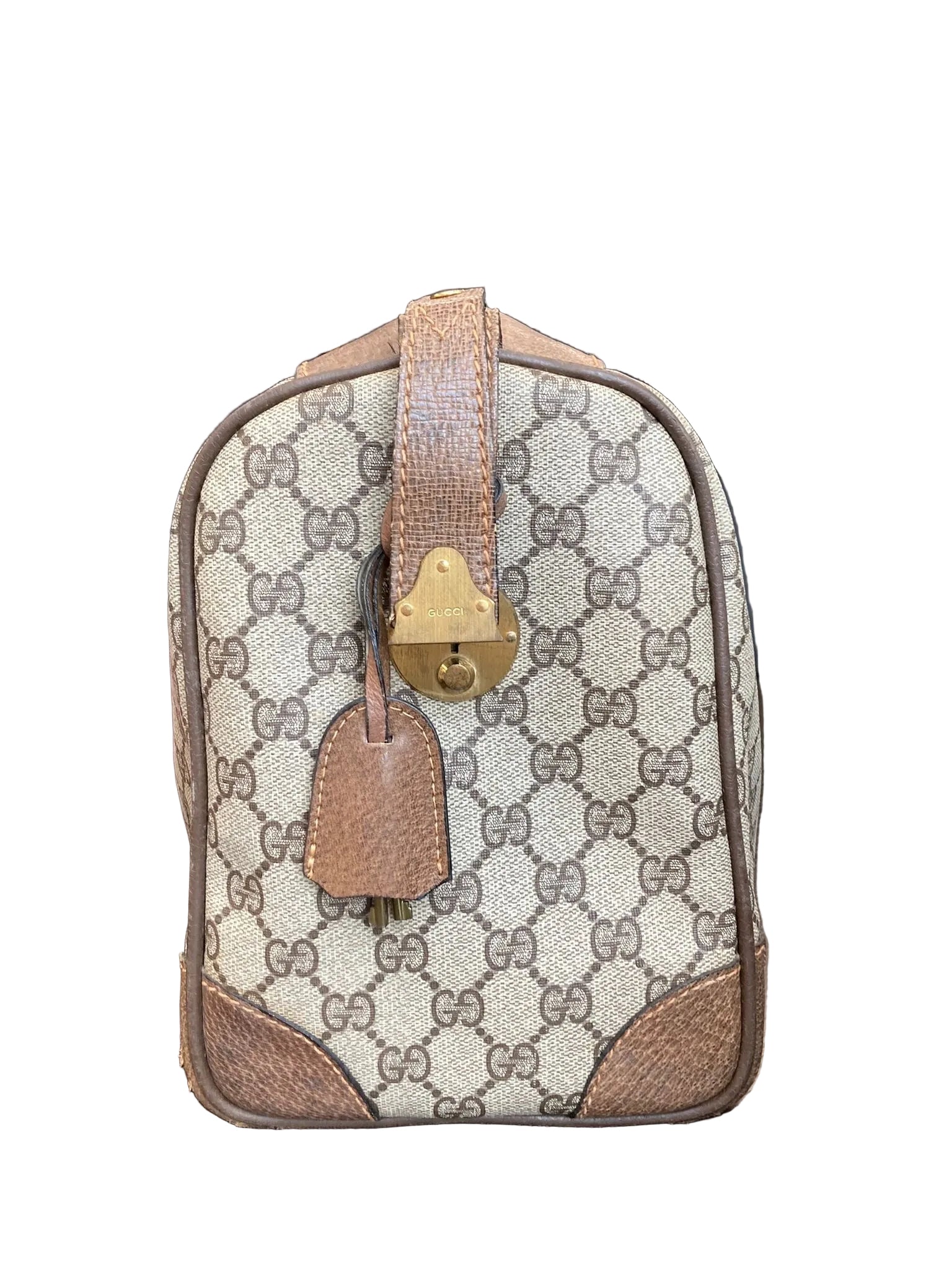 Gucci Boston Vintage GG Supreme Web XXL