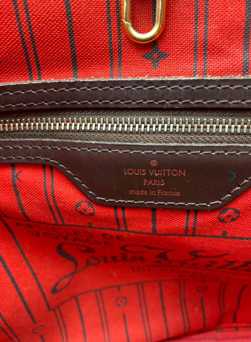 Louis Vuitton neverfull damier MM
