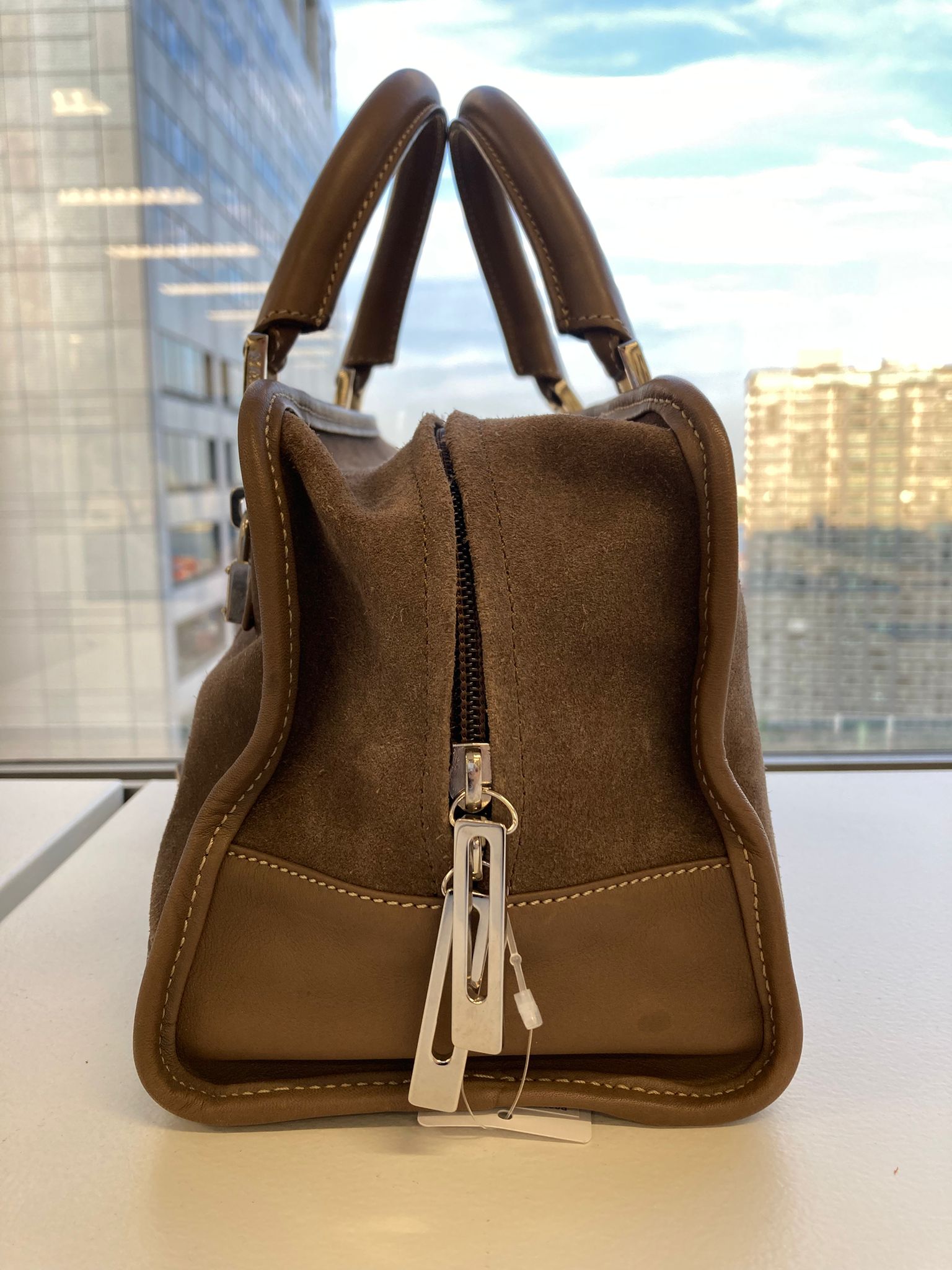 Amazona 29 Loewe marrón ante vintage
