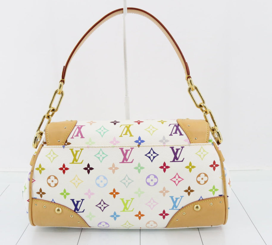 Louis Vuitton Beverly MM Multicolor Blanco