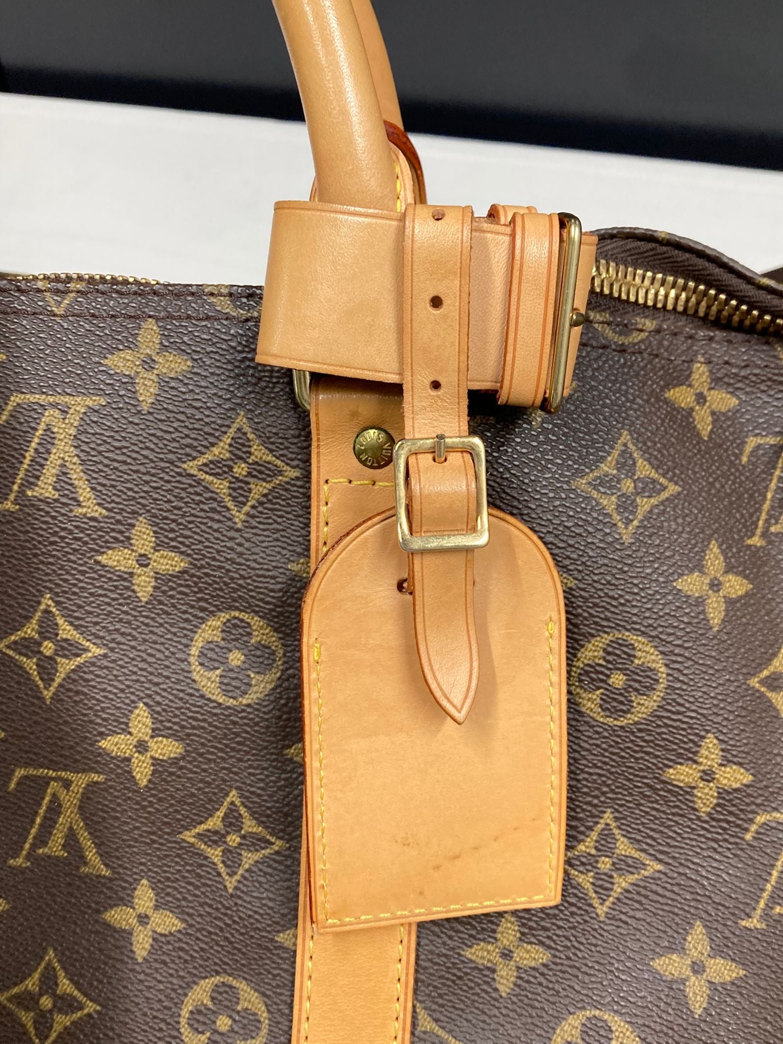 Louis Vuitton keepall 55 monogram canvas