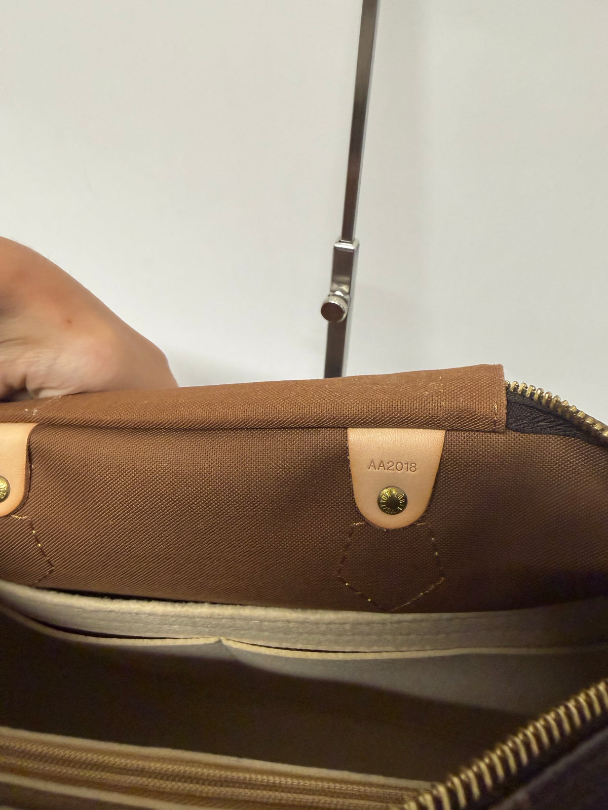 Louis Vuitton Speedy 35 Lona Monogram AA2018