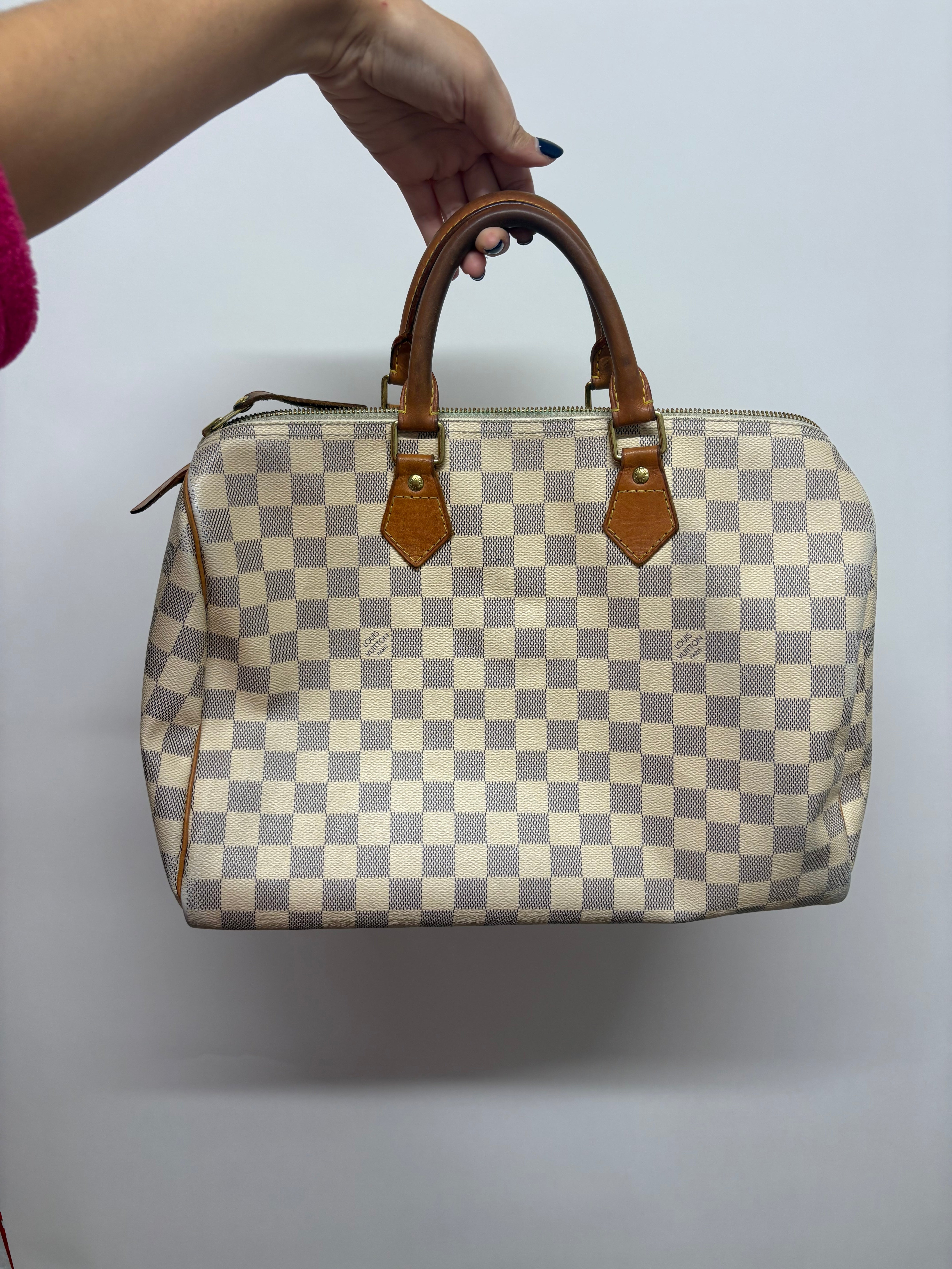 Louis Vuitton Speedy 35 en Damier Azur