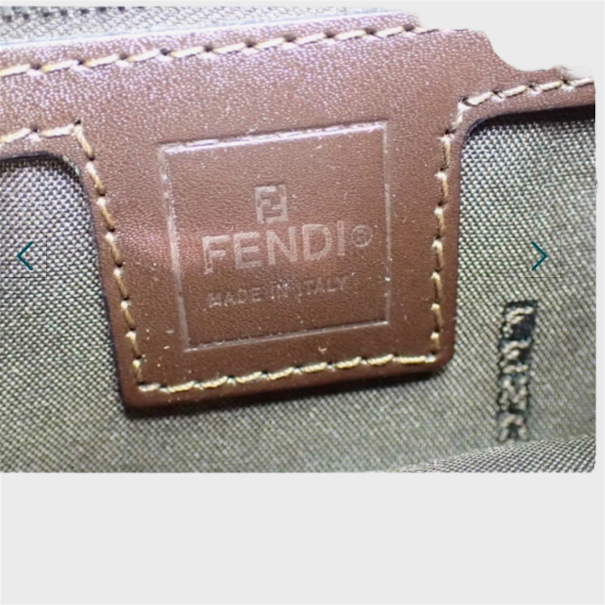 Fendi Zucca Bag