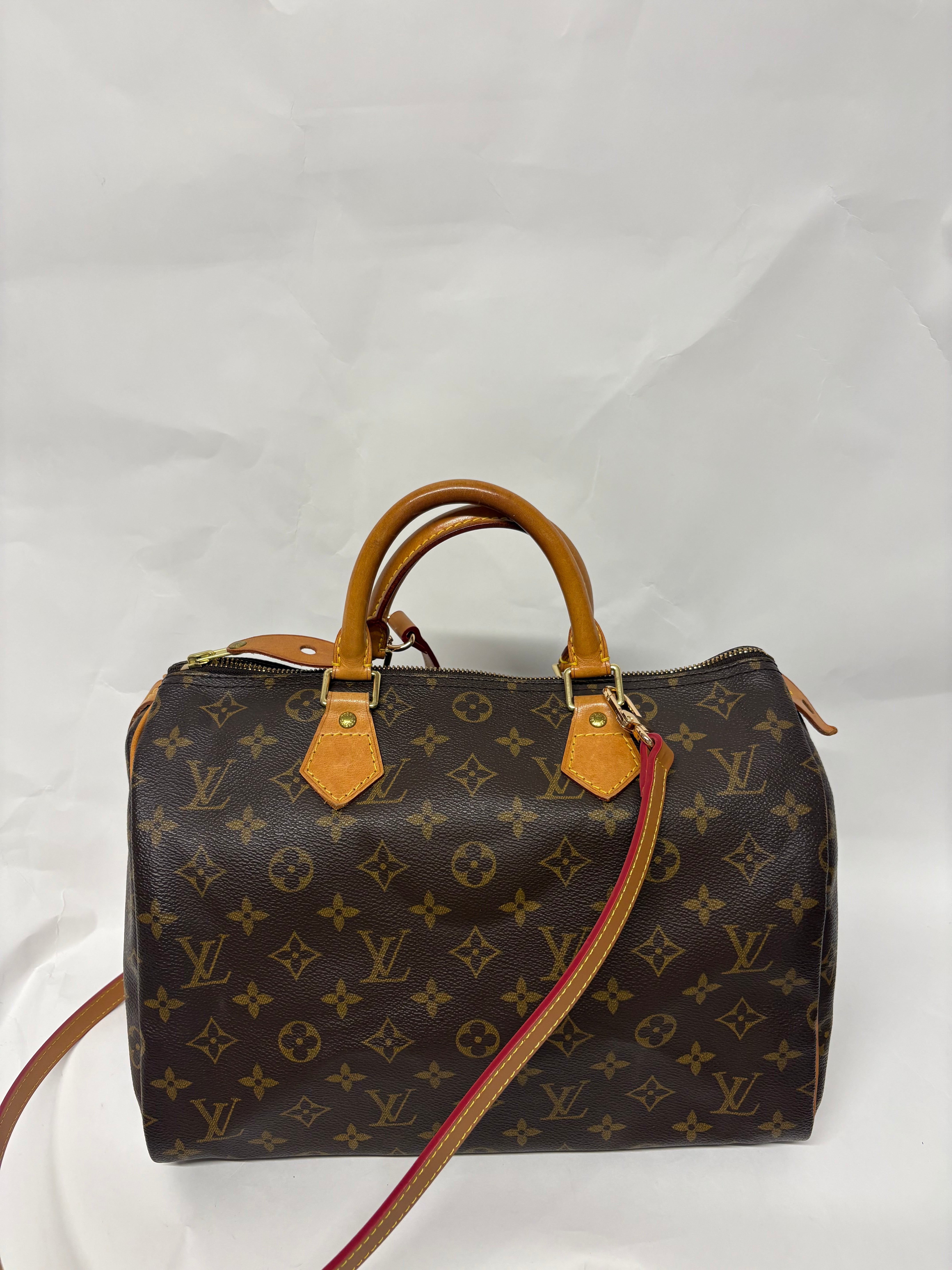 Louis Vuitton speedy 30 con bandolera extra