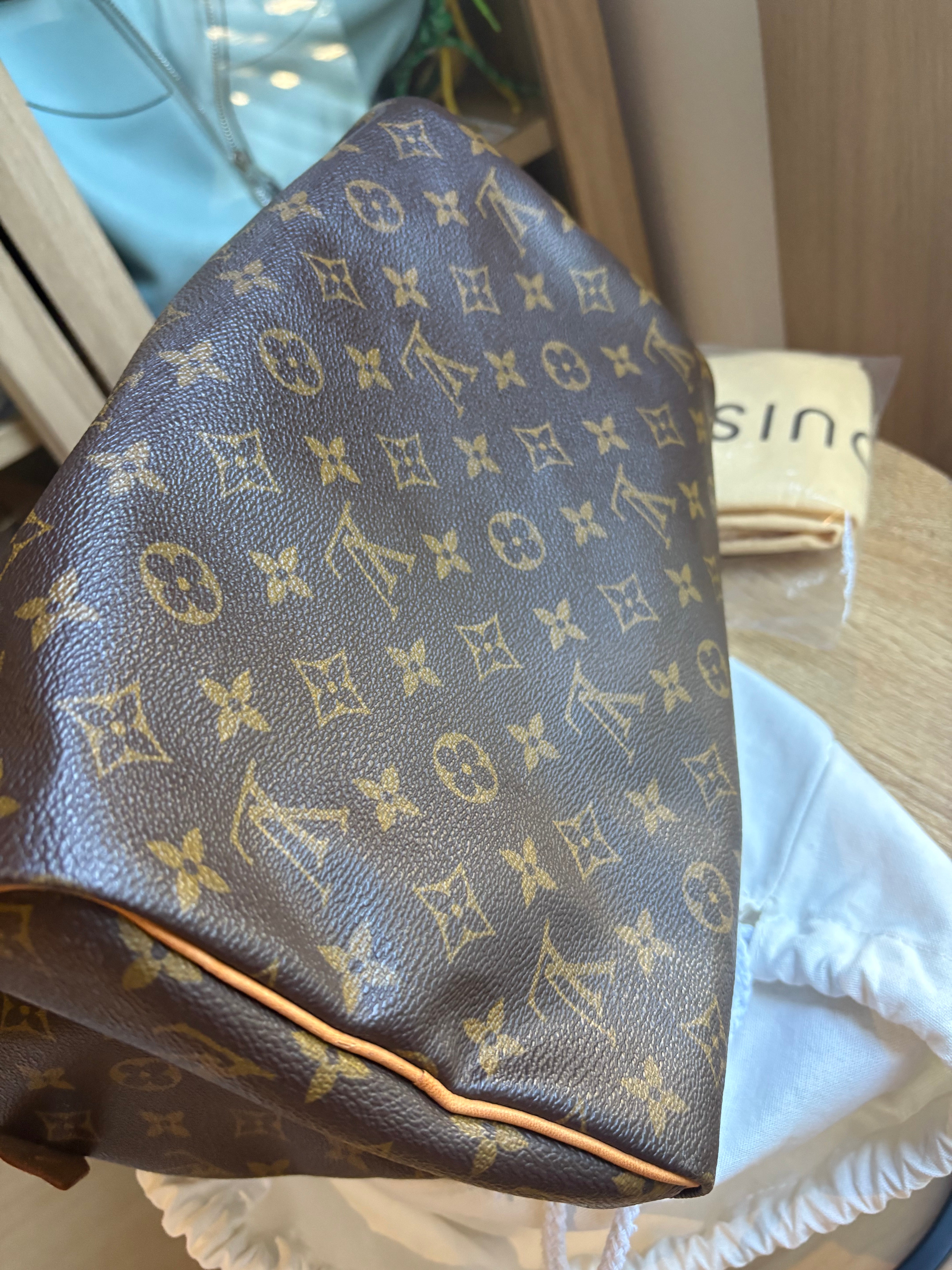 Louis Vuitton speedy 30 canvas monogram