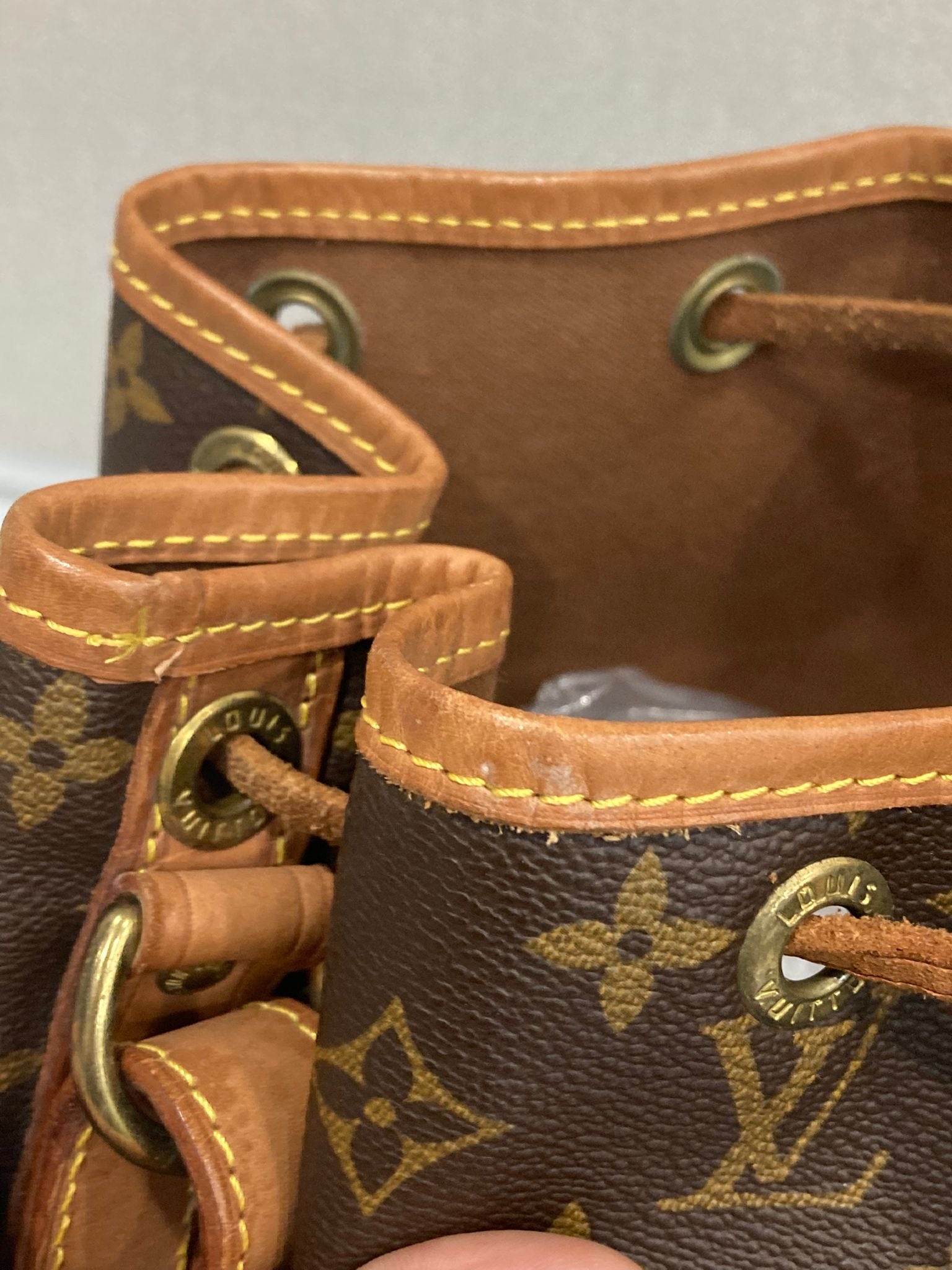 Louis Vuitton petit Noe canvas monogram