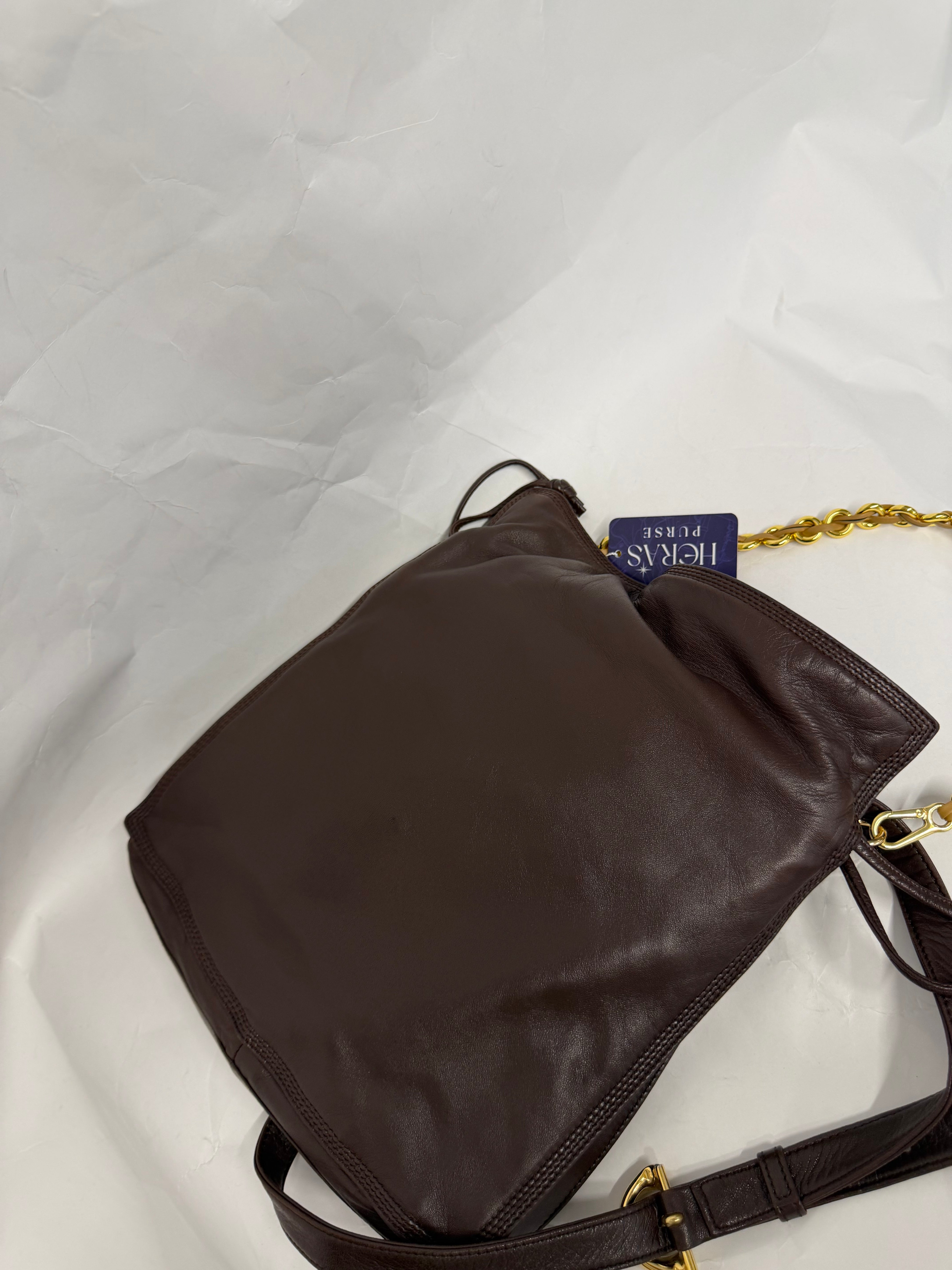 Loewe Flamenco Bag Vintage | Piel Nappa Marrón Chocolate