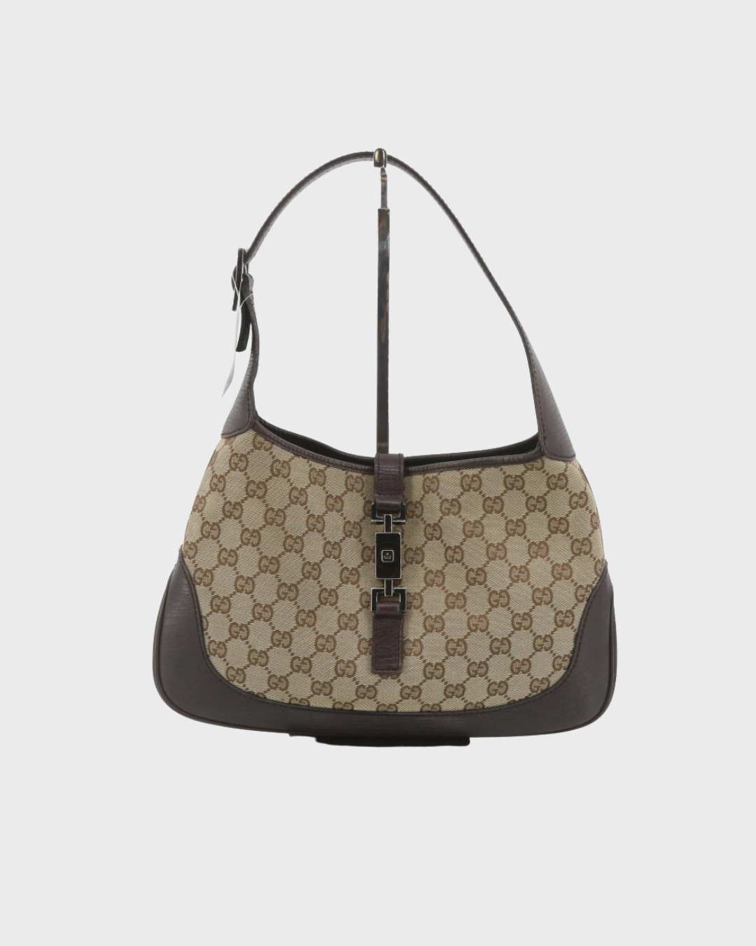 Gucci Jackie Canvas Monogram Marrón