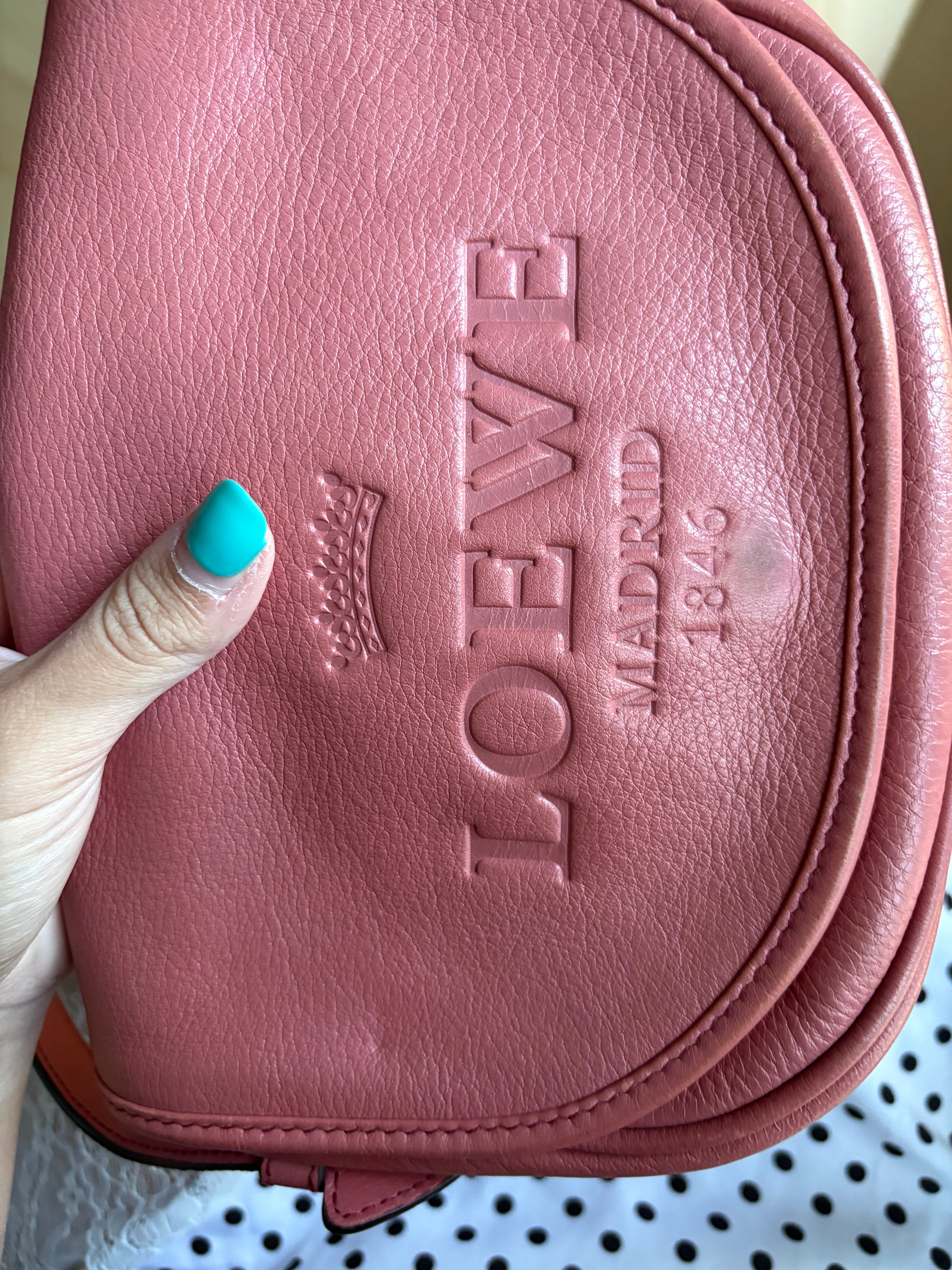 Loewe Heritage Bandolera Rosa