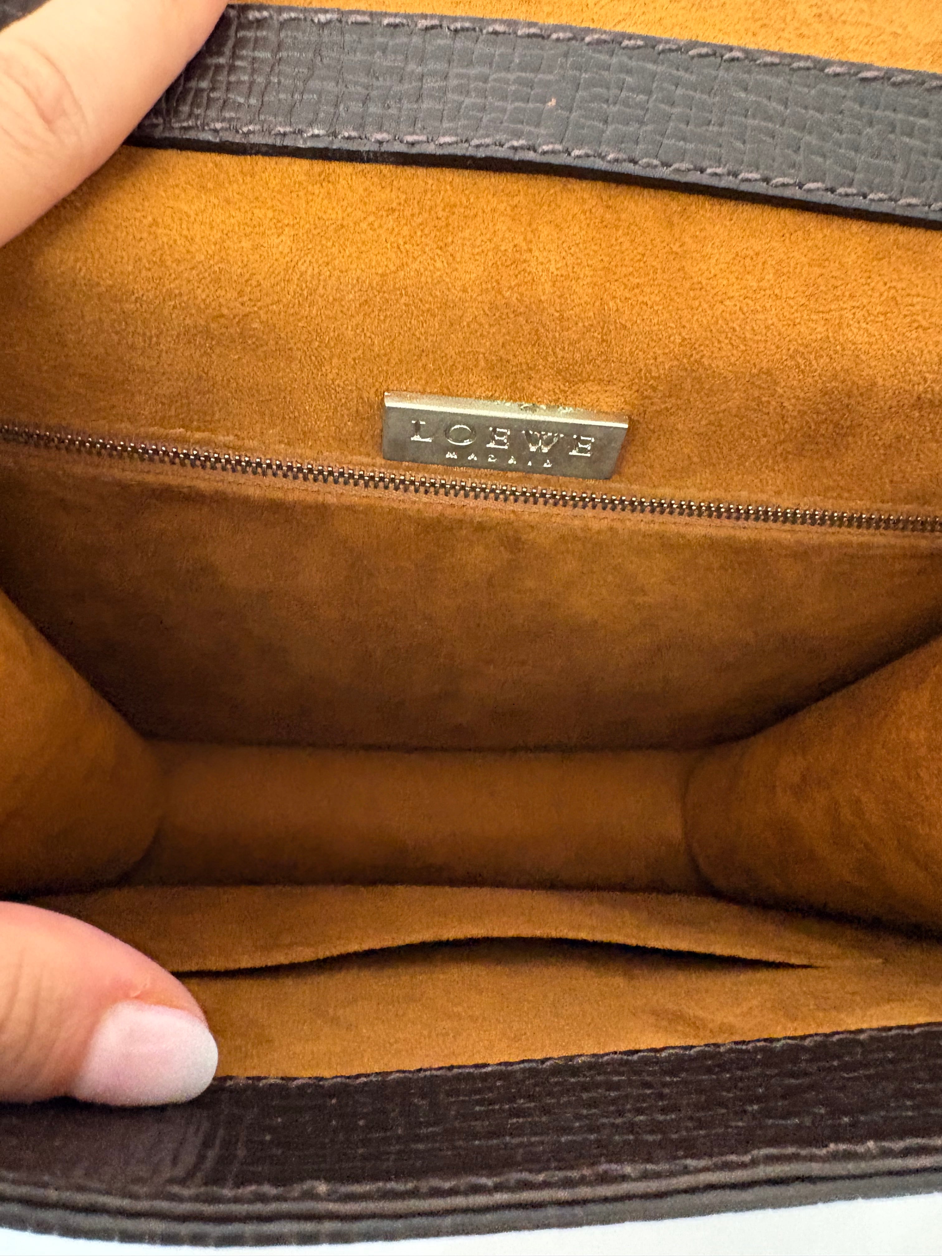 Loewe Barcelona 2-Way bandolera – Marrón