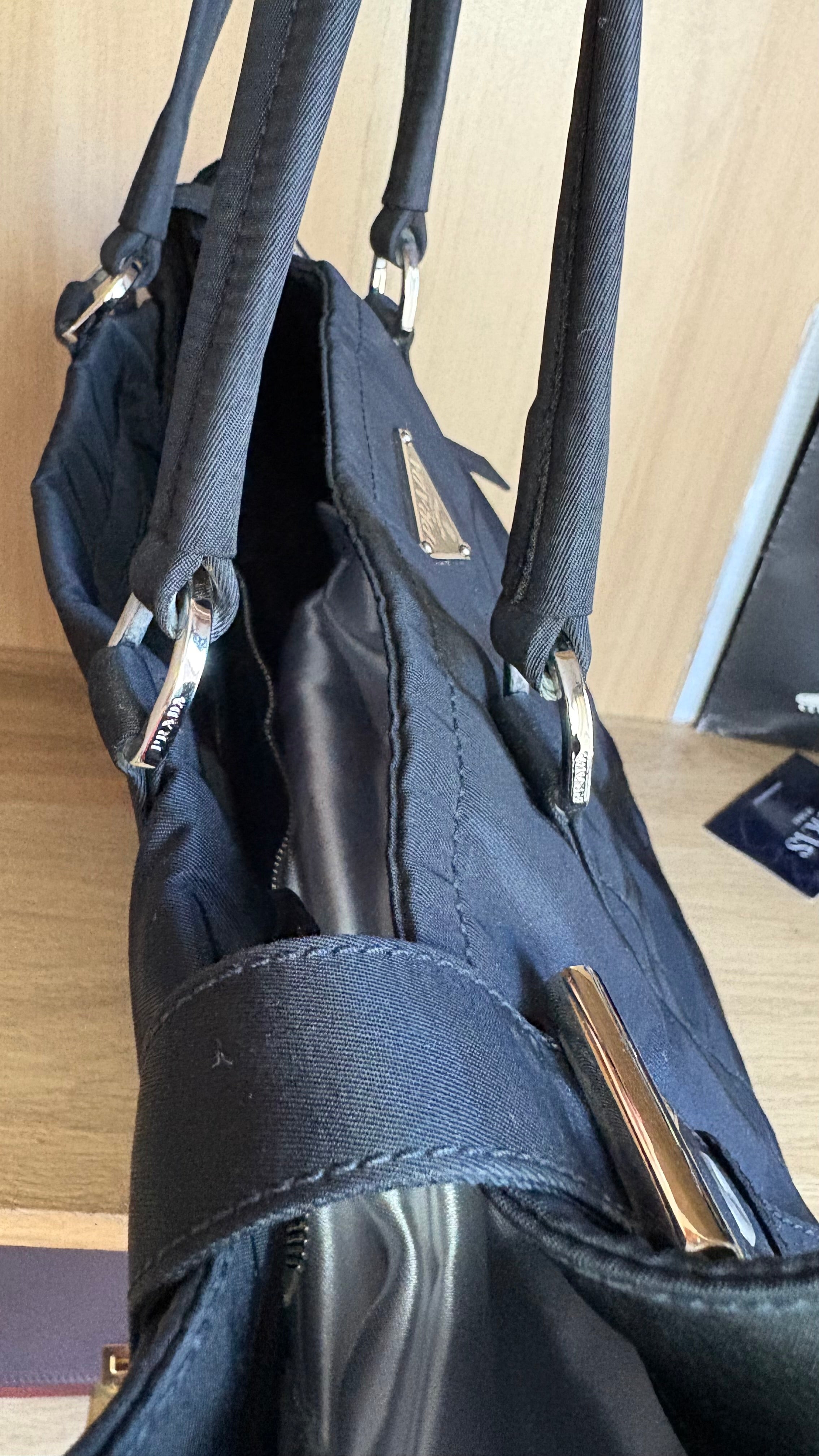 Prada tote bag nylon