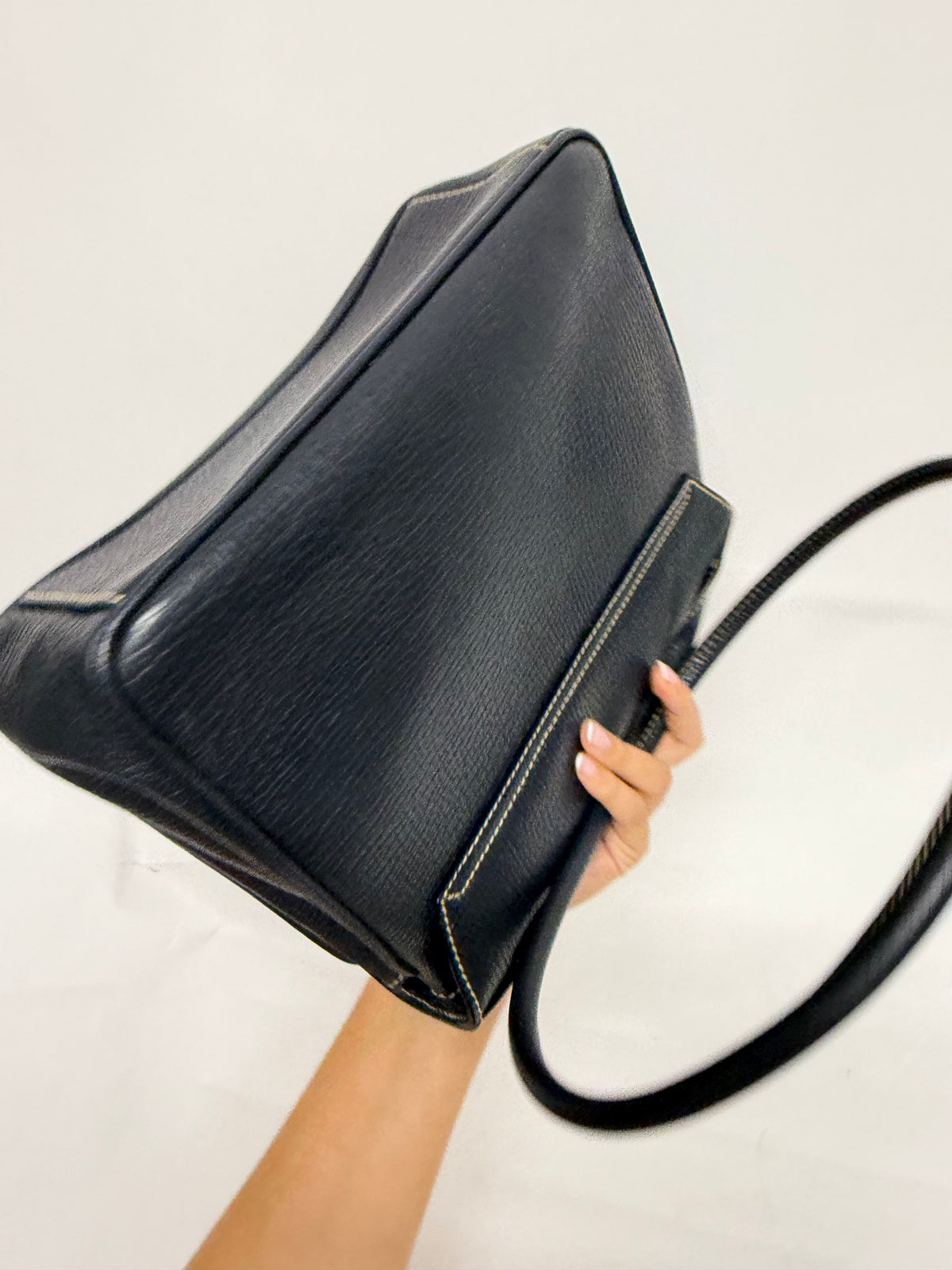 Loewe Barcelona Bandolera Vintage Azul Marino