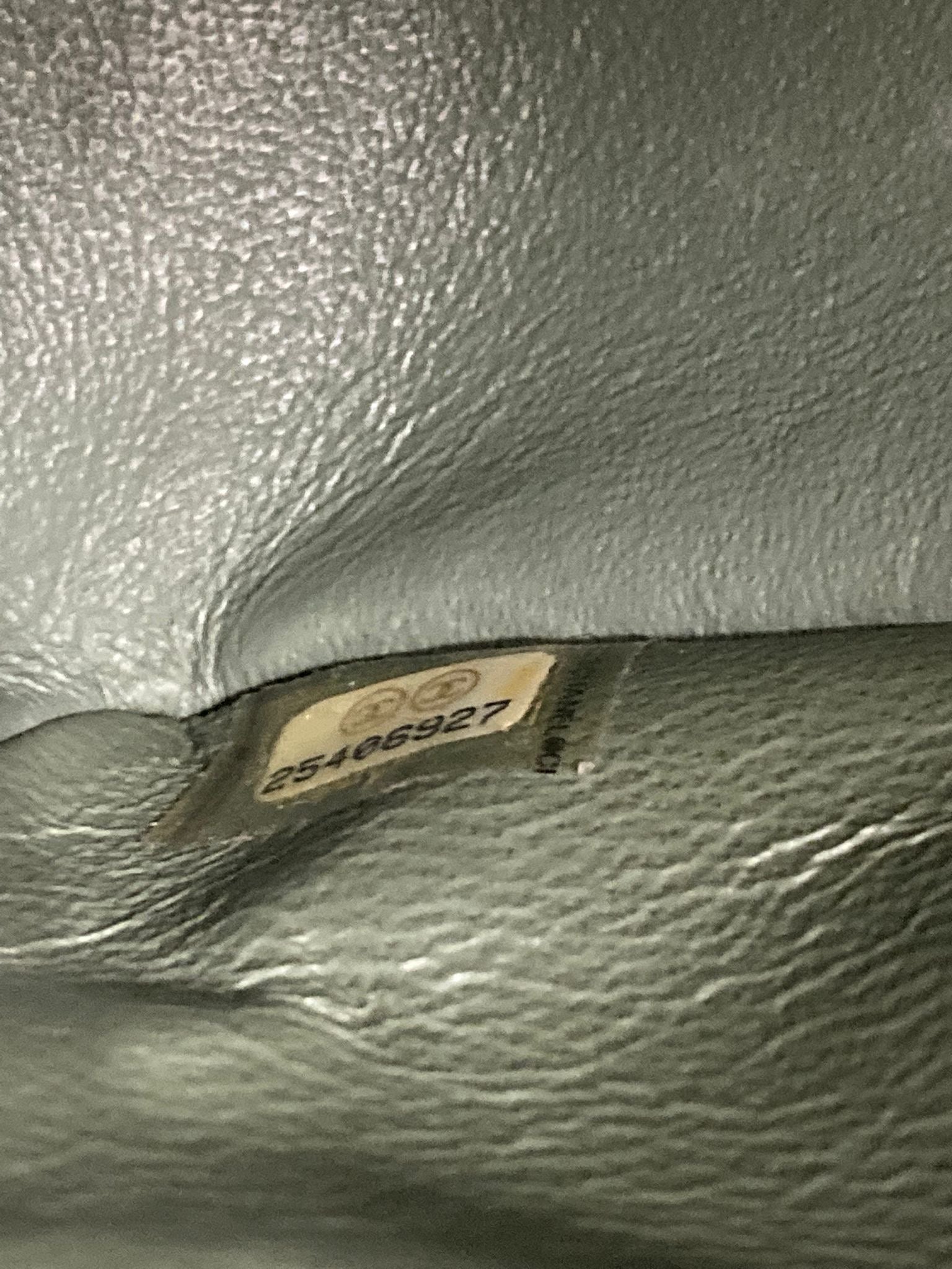 Chanel 11.12 timeless mediano doble flap piel caviar verde