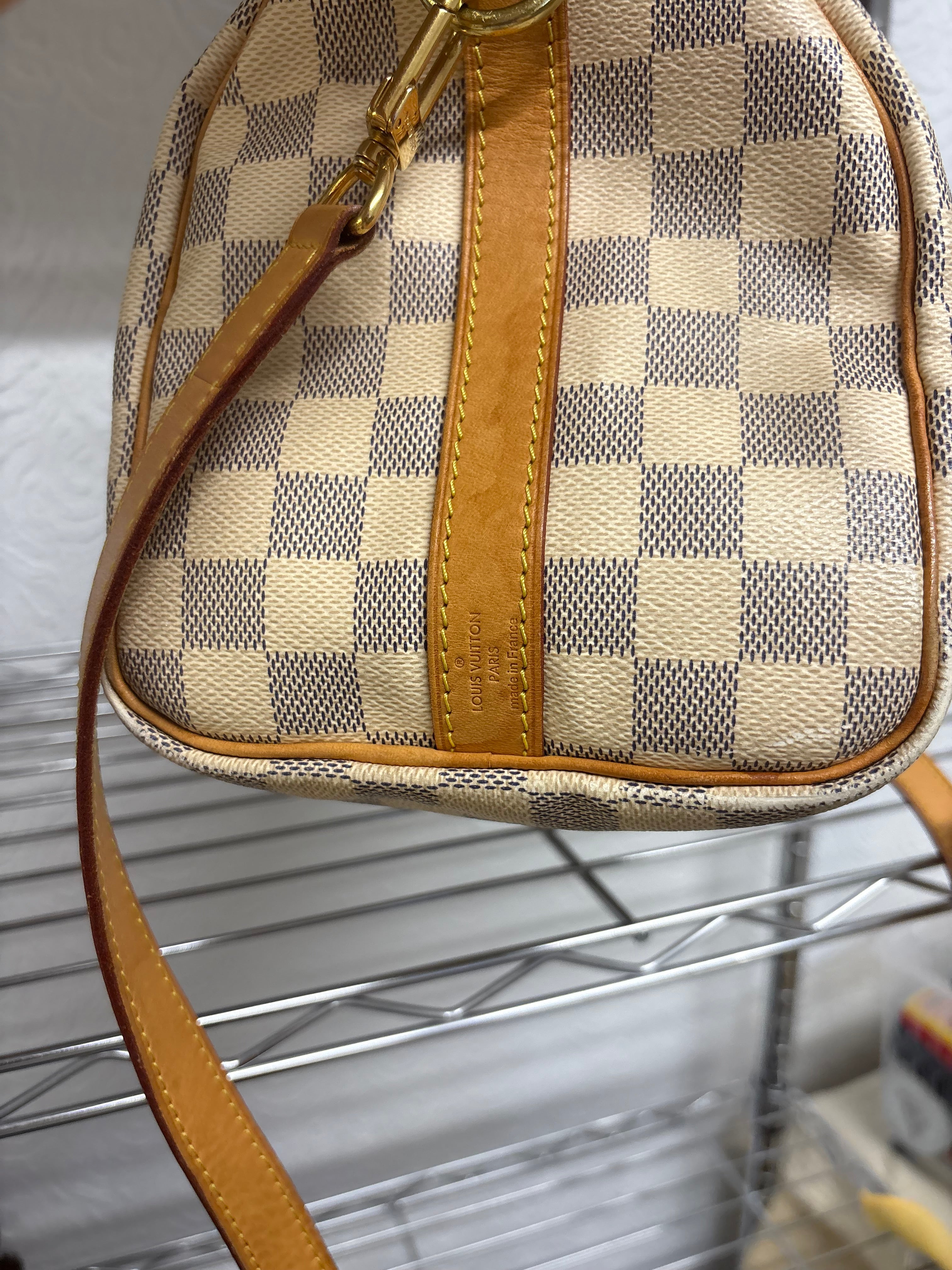 Louis Vuitton Speedy Bandoulière 25 Damier Azur