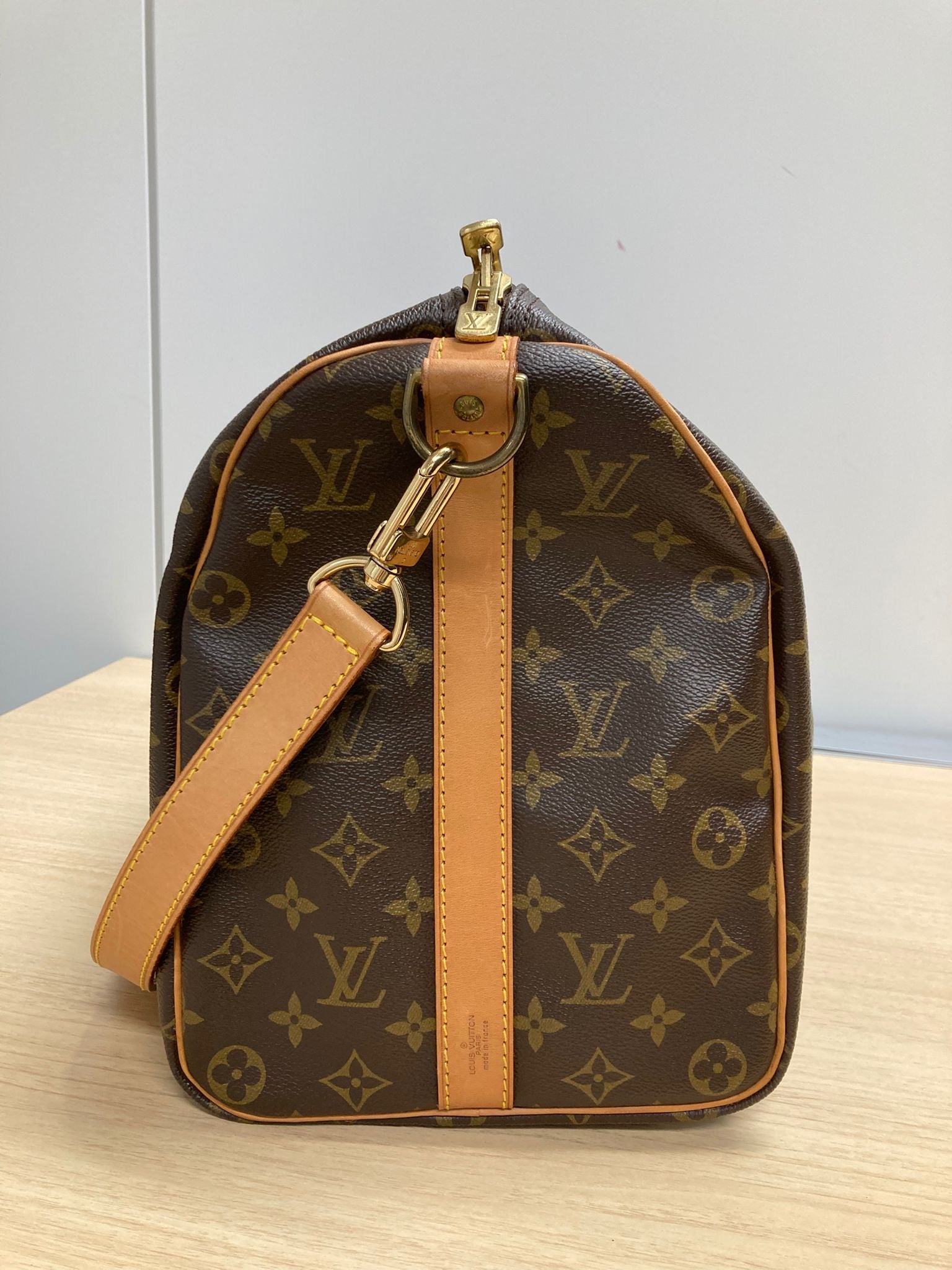 Louis Vuitton keepall 45 canvas monogram bandolera