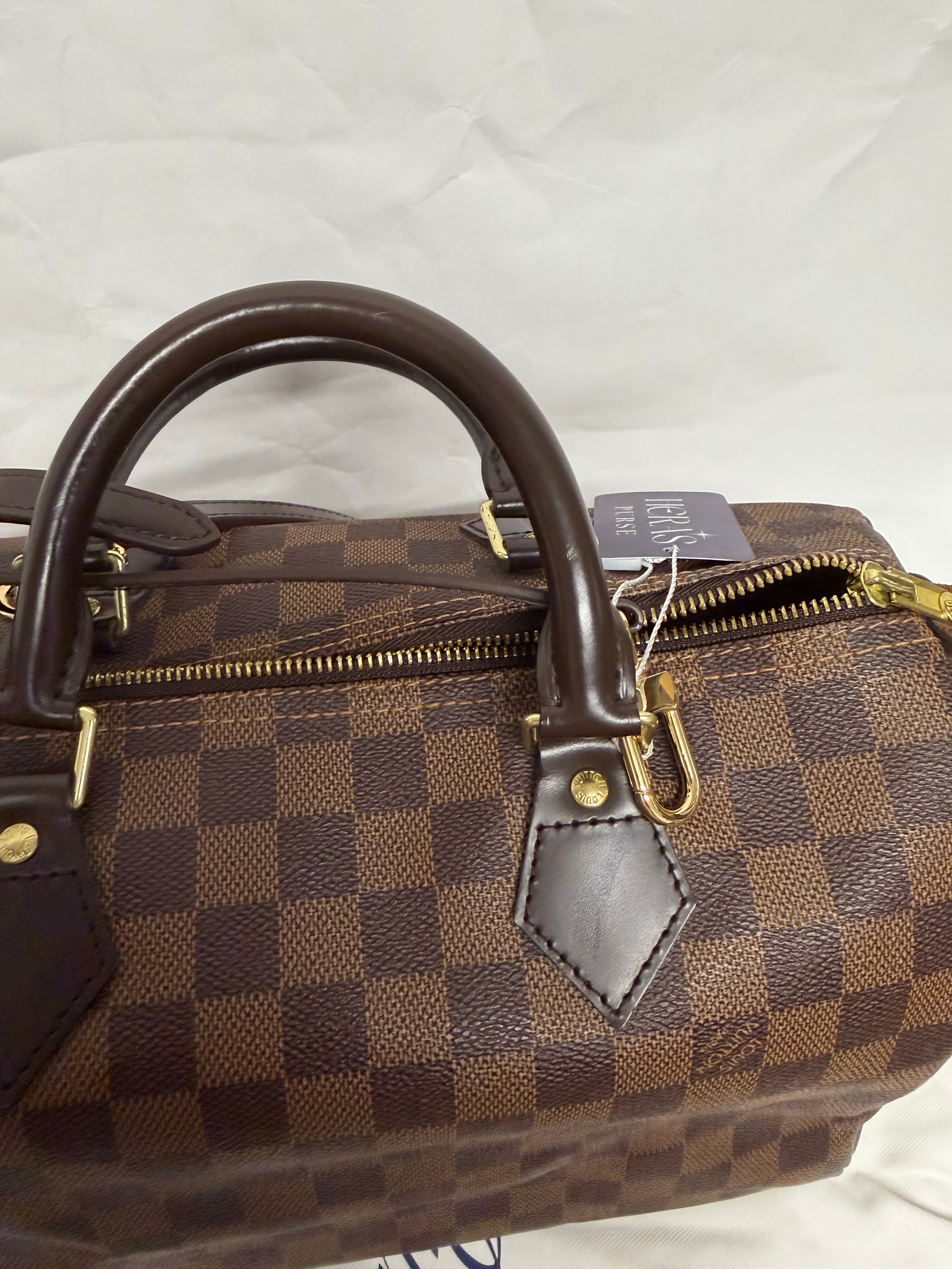 Louis Vuitton Speedy 30 Damier Ebene