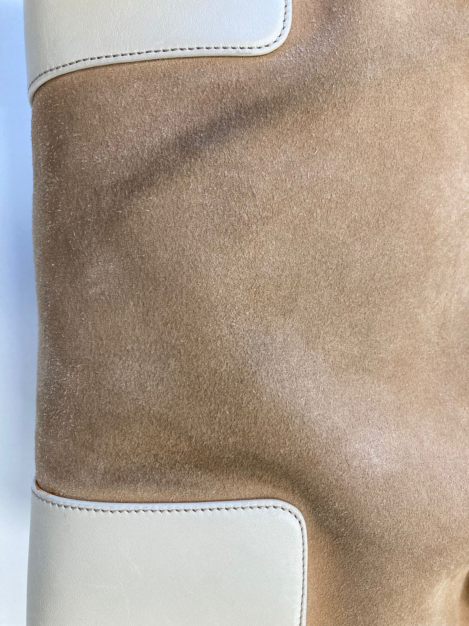 Loewe hombro ante vintage blanco