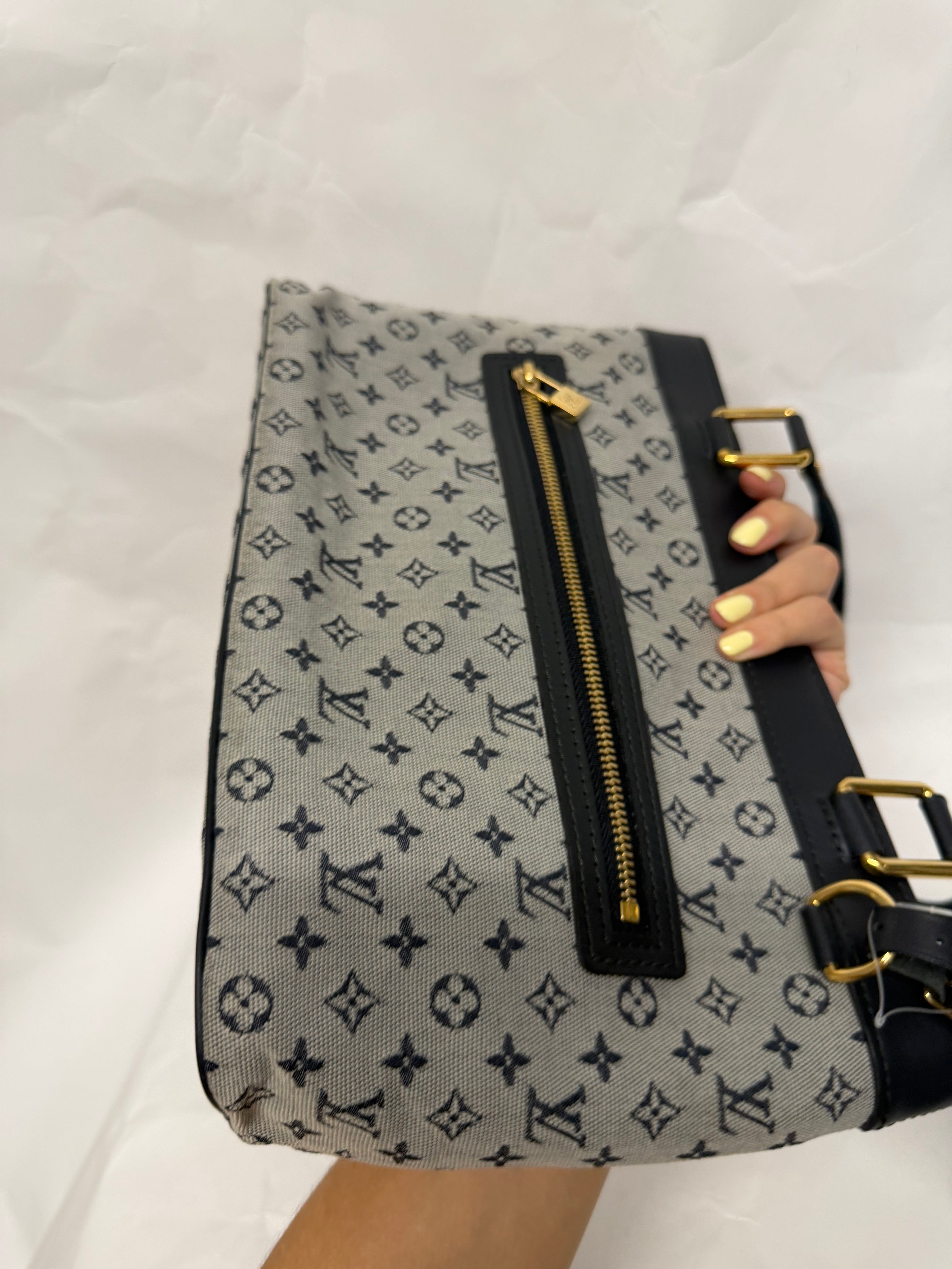Louis Vuitton Mini Lin Lucille PM Navy
