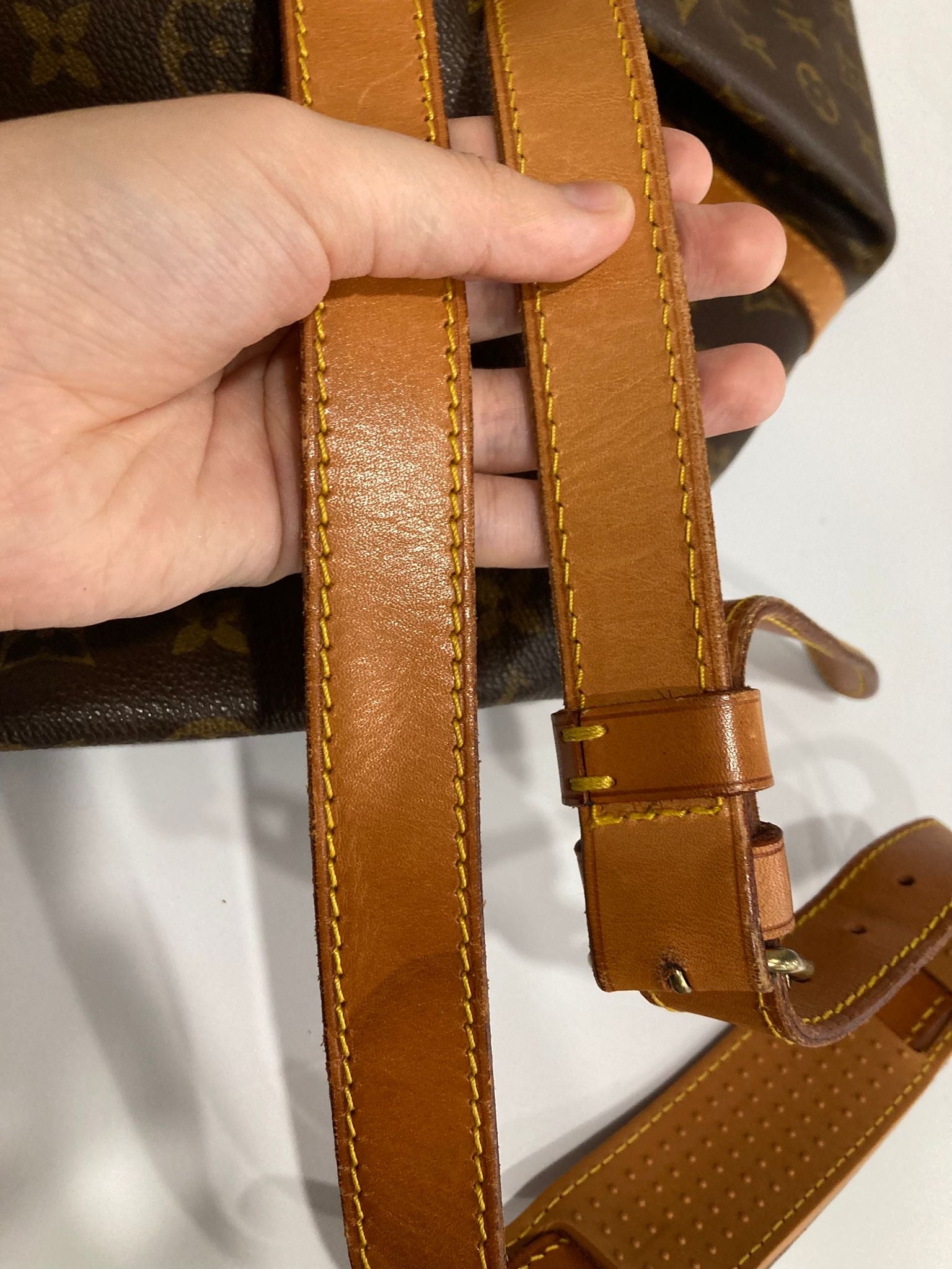 Louis Vuitton Keepall 45 canvas monogram bandolera