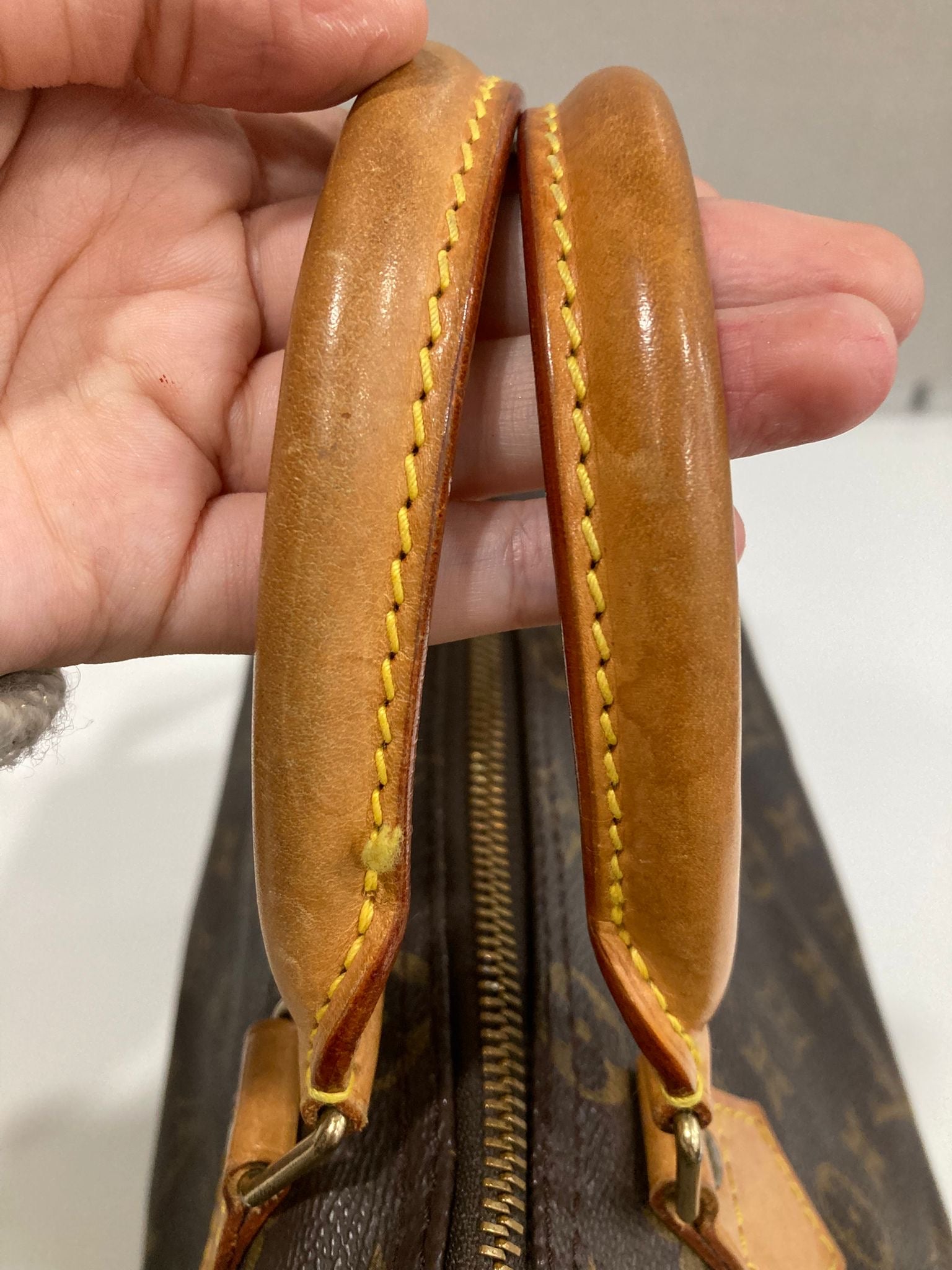 Louis Vuitton Speedy 25 Monogram con bandolera extra