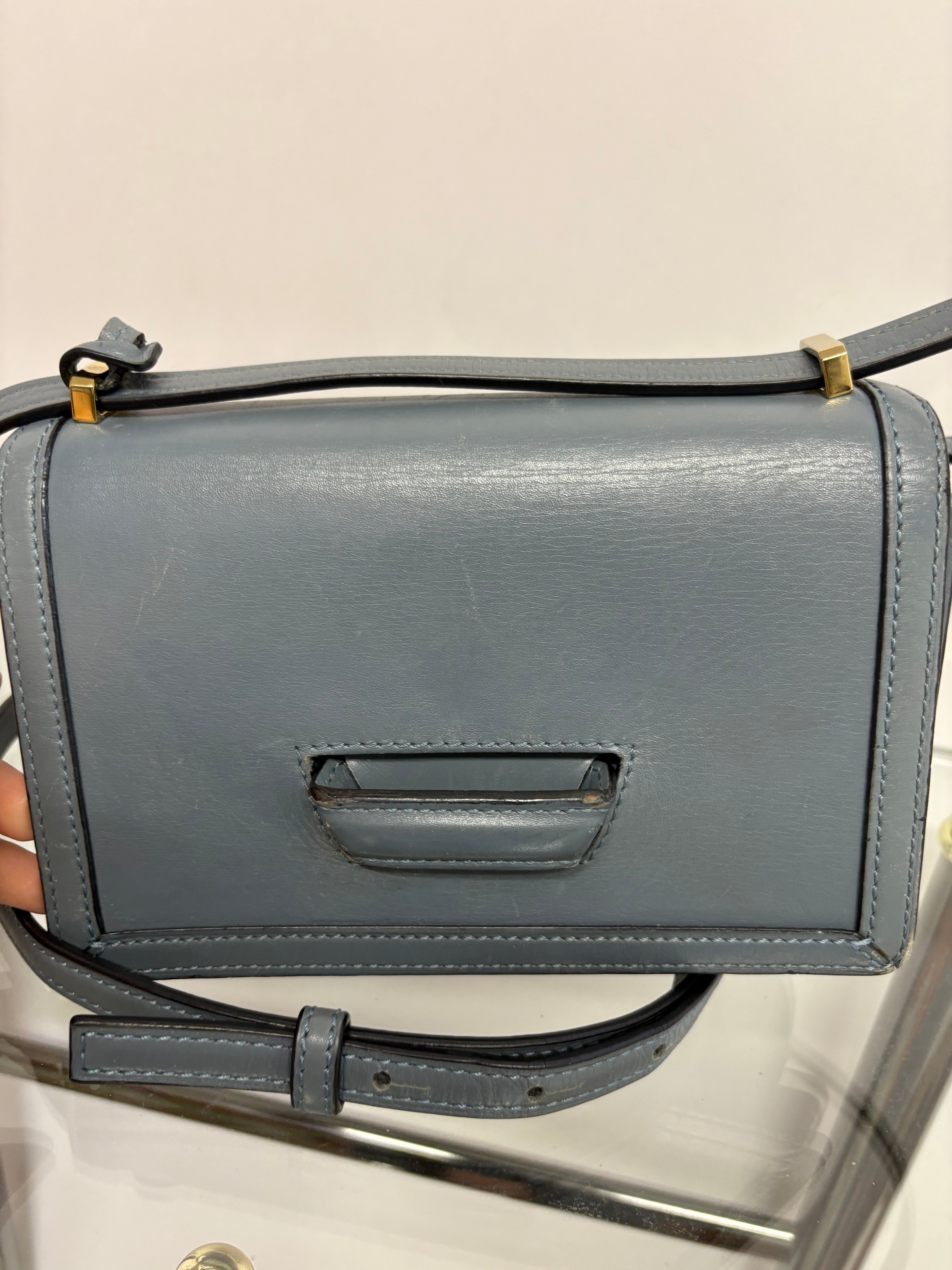 Loewe Barcelona Mini Azul grisáceo claro