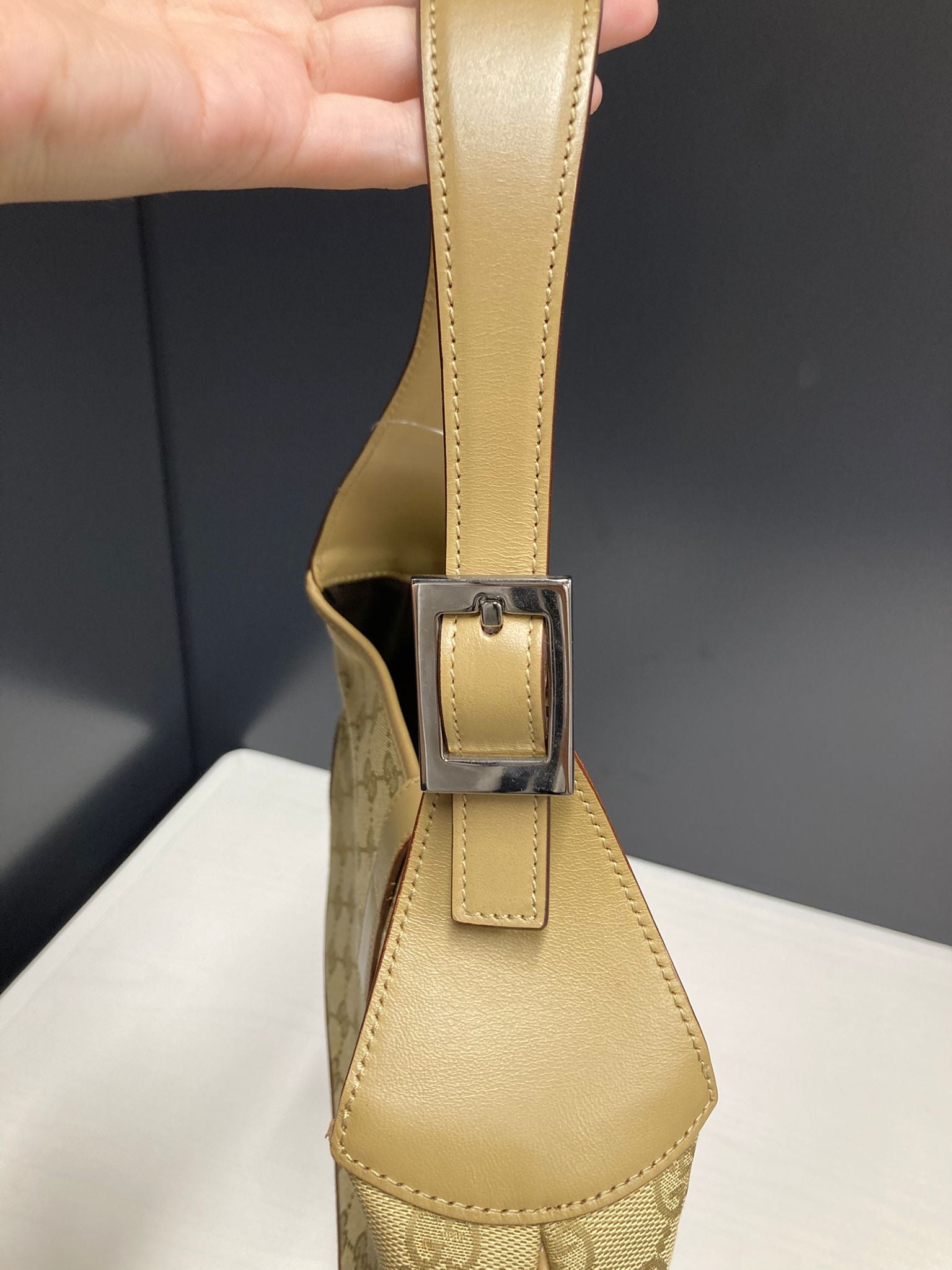 Gucci Jackie beige vintage